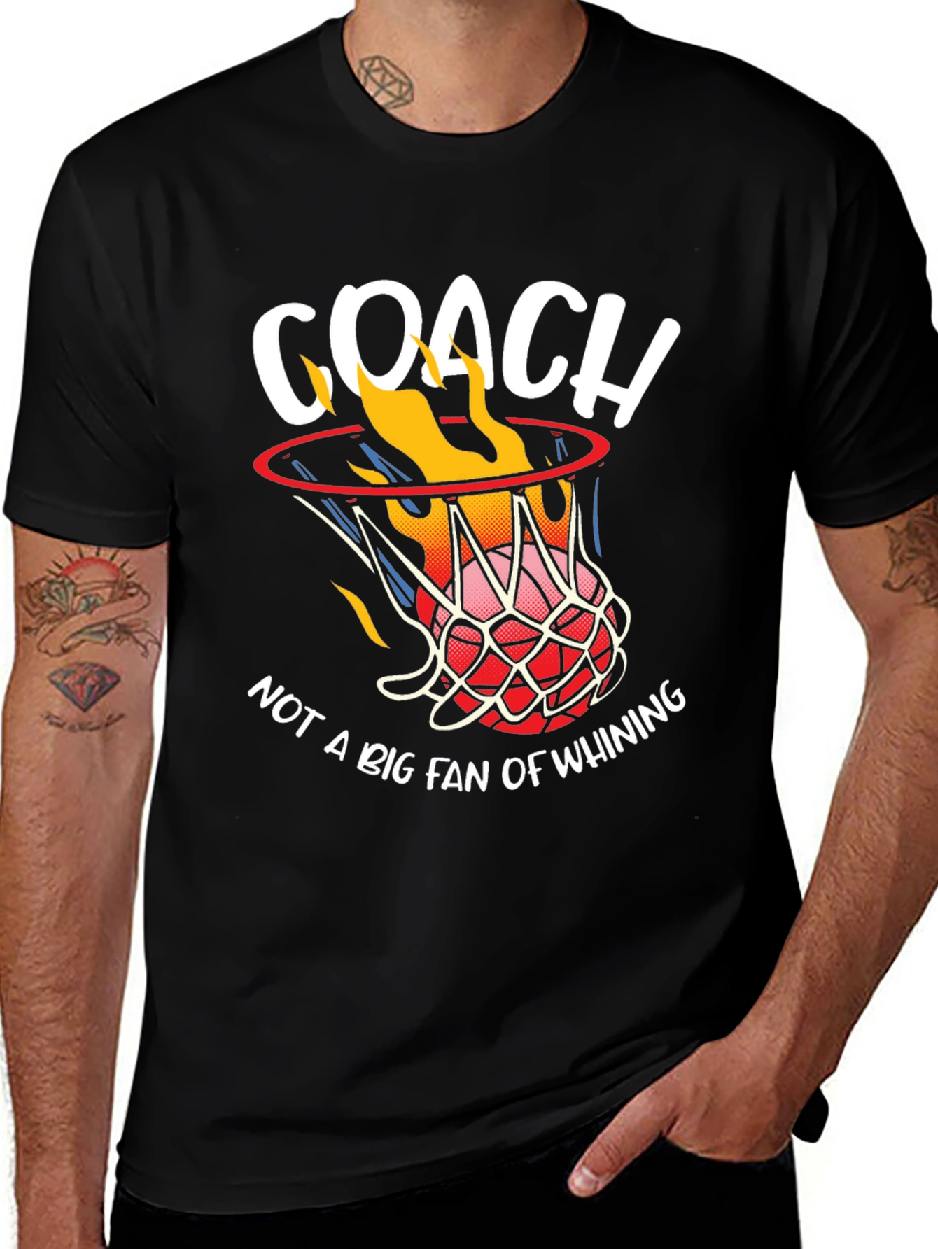 Basketball Coach Graphic Tee
