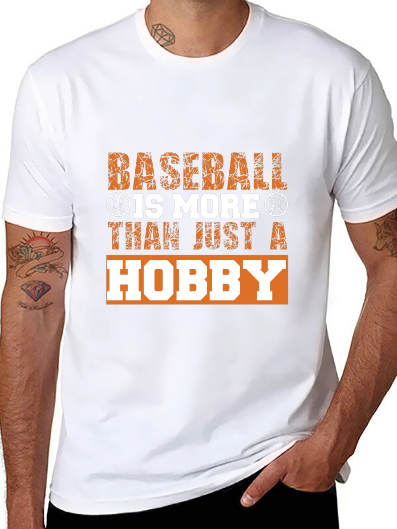 Baseball Hobby Graphic T-Shirt - Stylish & Comfortable
