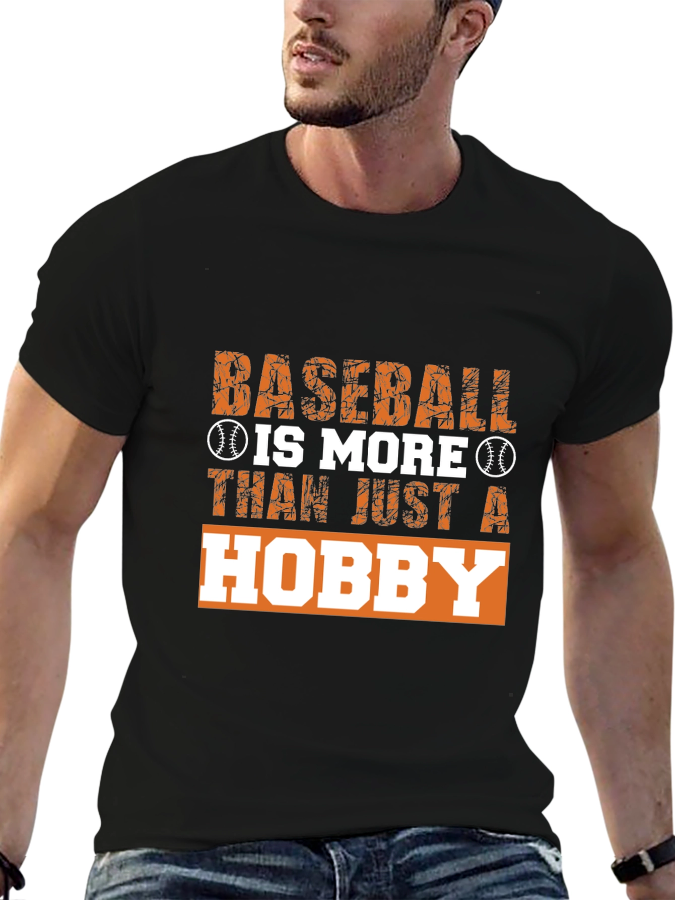 Baseball Hobby Graphic T-Shirt - Stylish & Comfortable