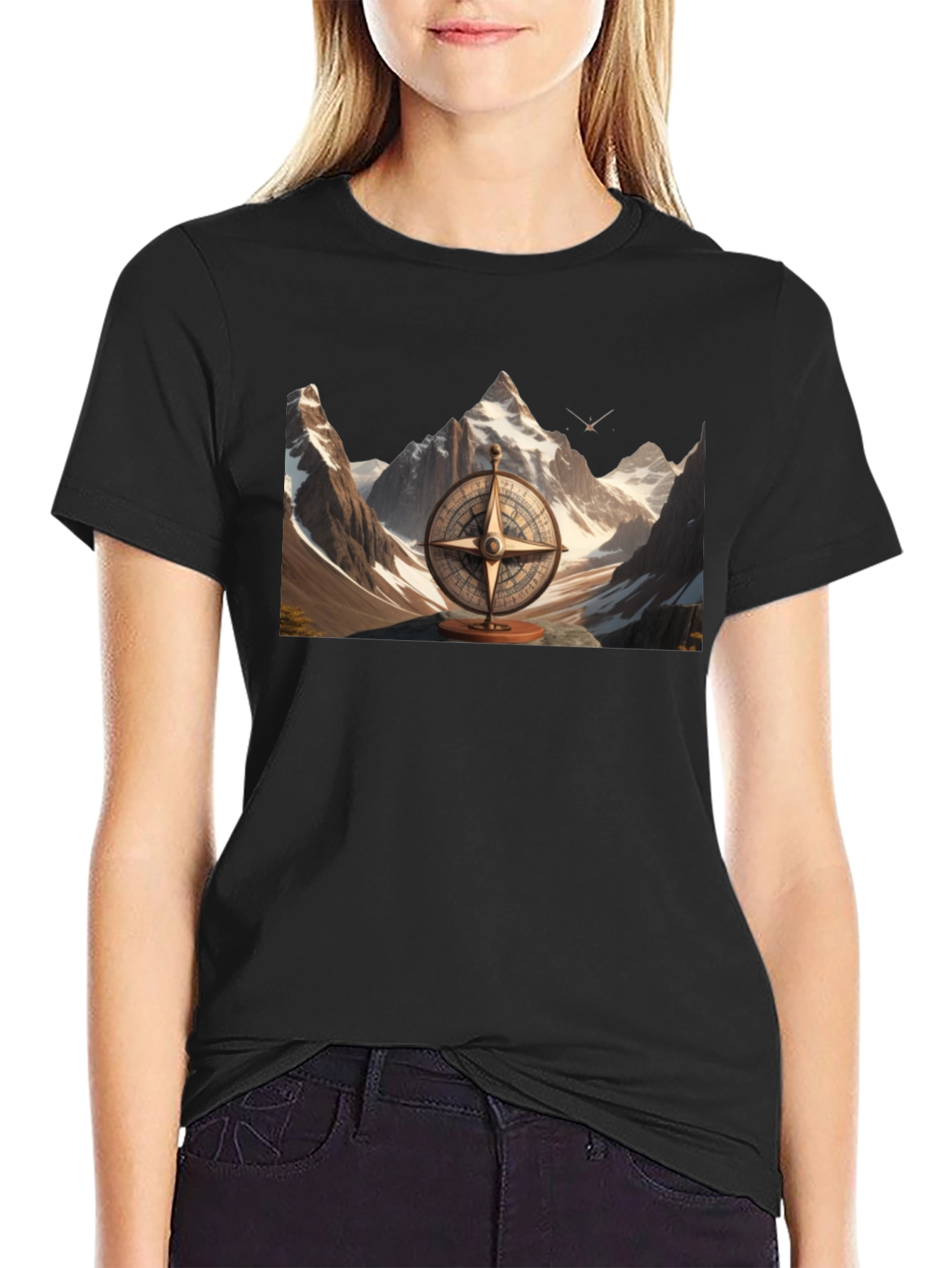 Compass Mountain Graphic Tee