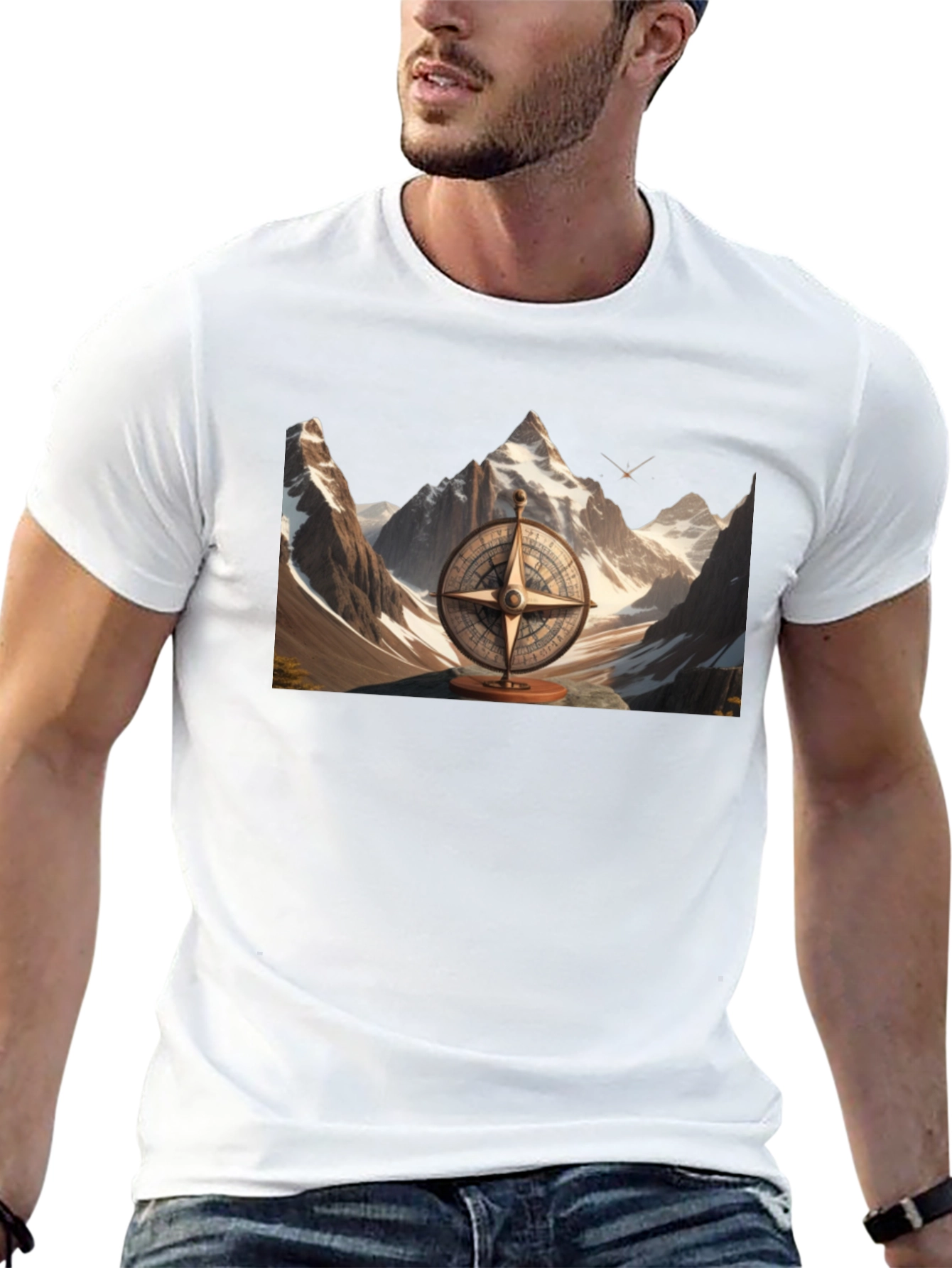 Compass Mountain Graphic Tee