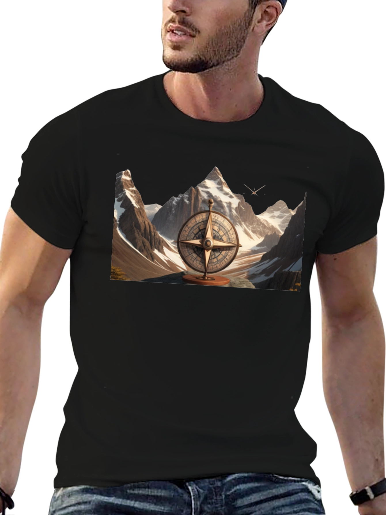 Compass Mountain Graphic Tee