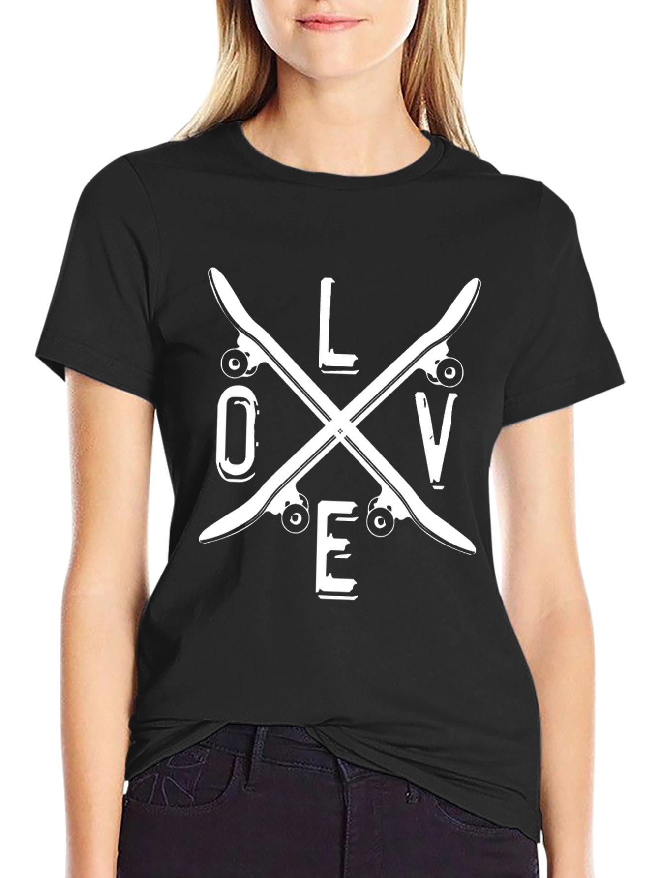 Skateboard Love T-Shirt - Skateboarding Apparel