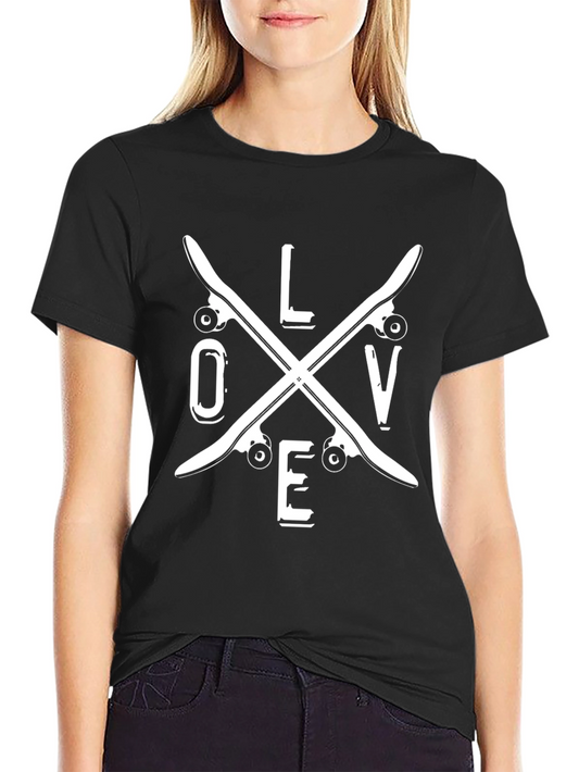Skateboard Love T-Shirt - Skateboarding Apparel