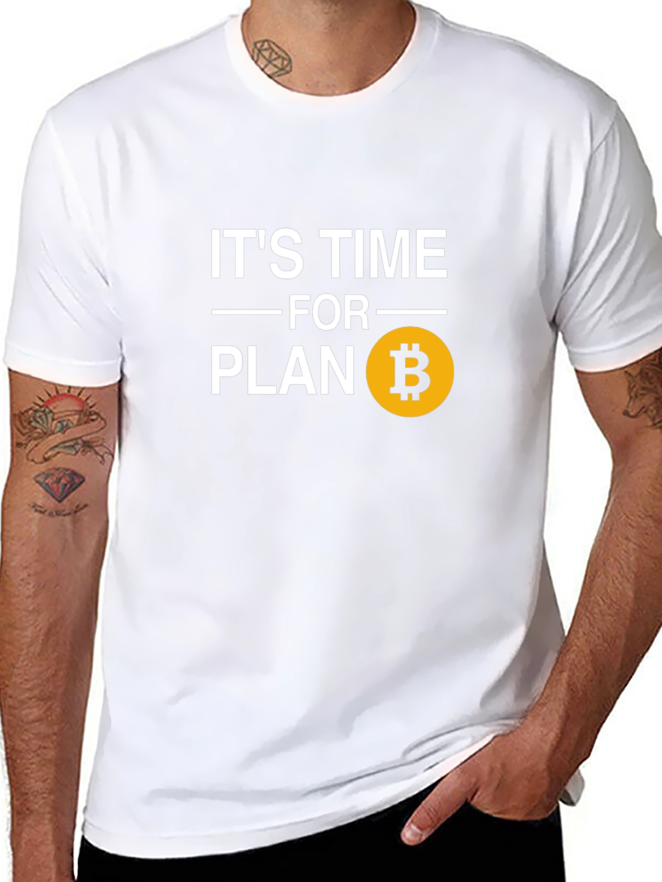 Its Time for Plan B Bitcoin T-Shirt
