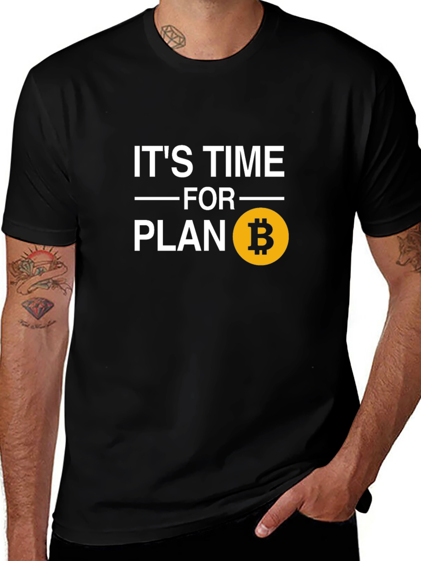 Its Time for Plan B Bitcoin T-Shirt