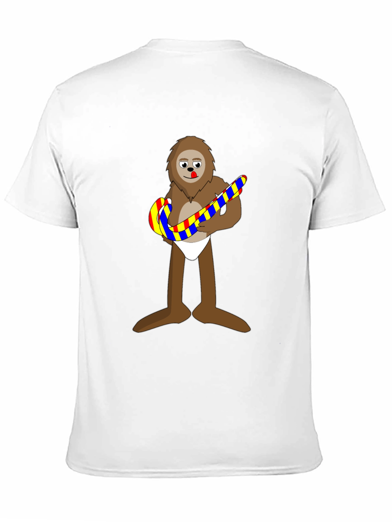 Novelty Cartoon Sloth T-Shirt