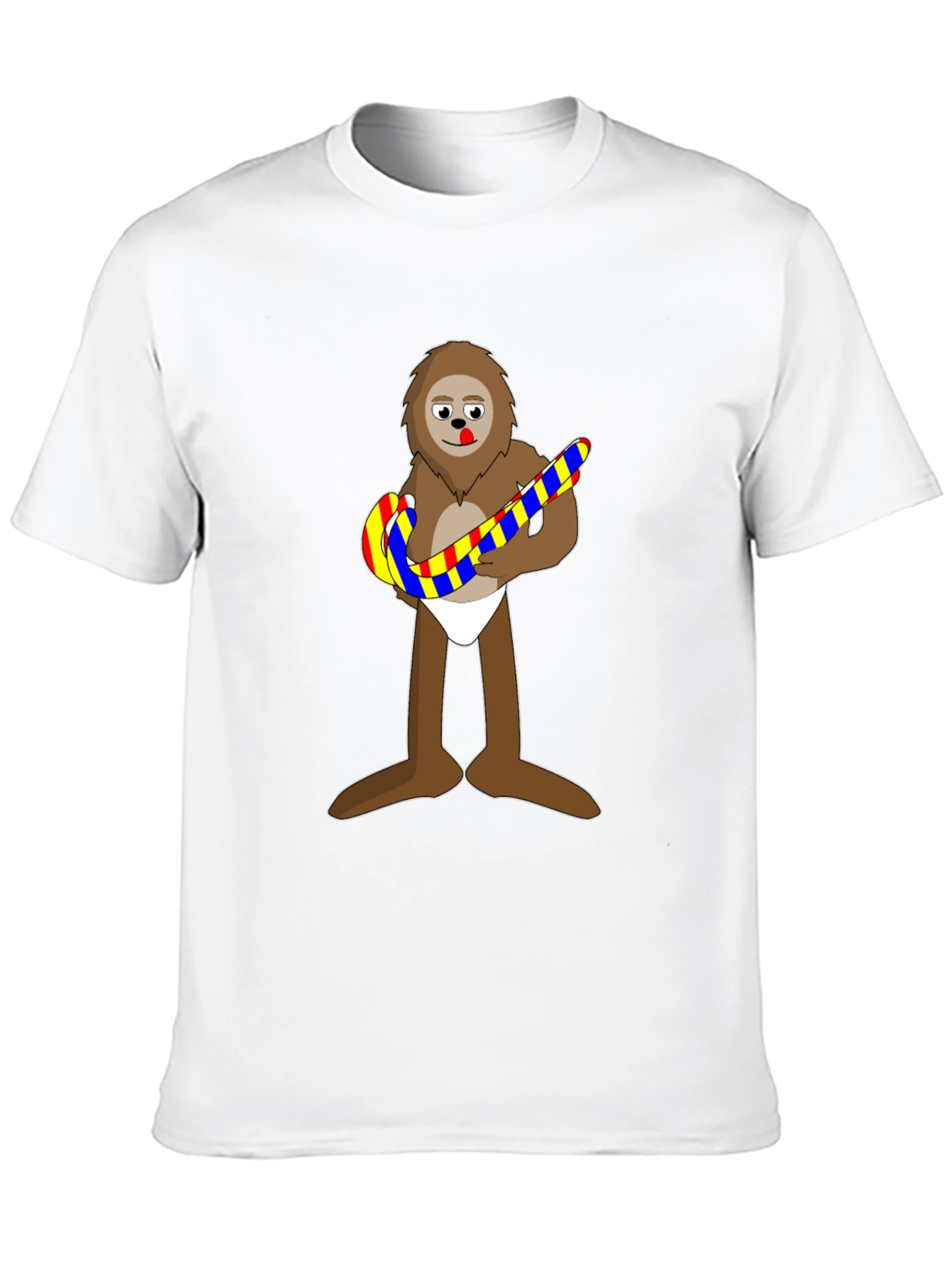 Novelty Cartoon Sloth T-Shirt