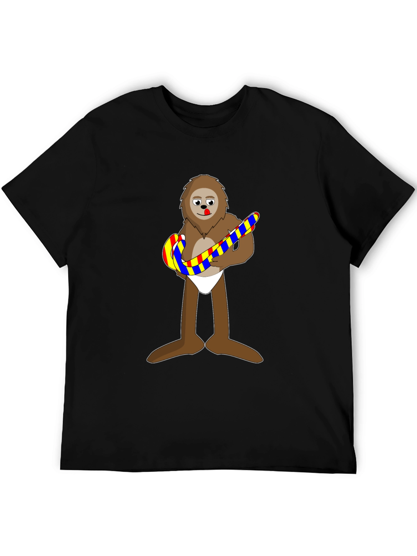 Novelty Cartoon Sloth T-Shirt
