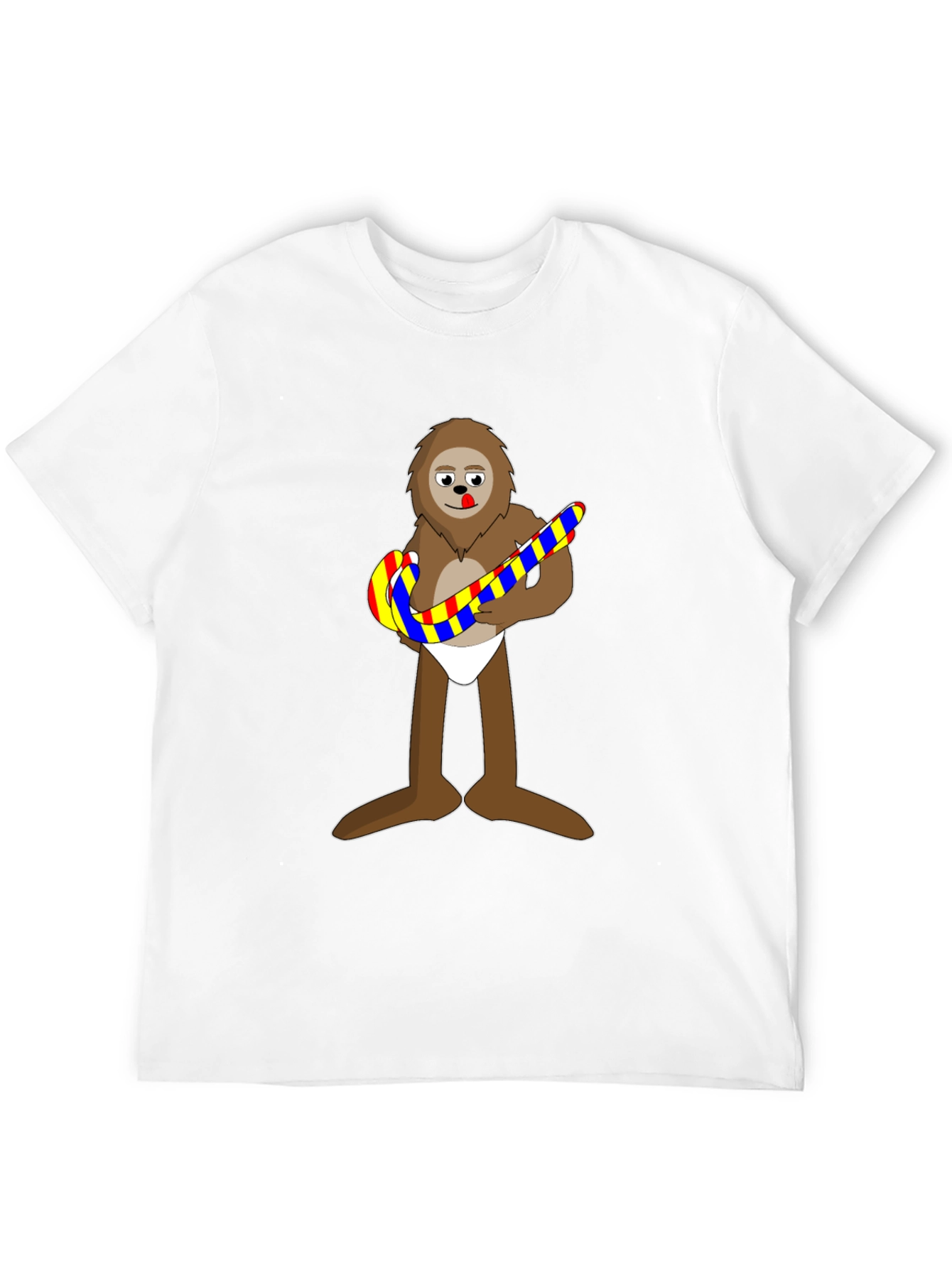 Novelty Cartoon Sloth T-Shirt