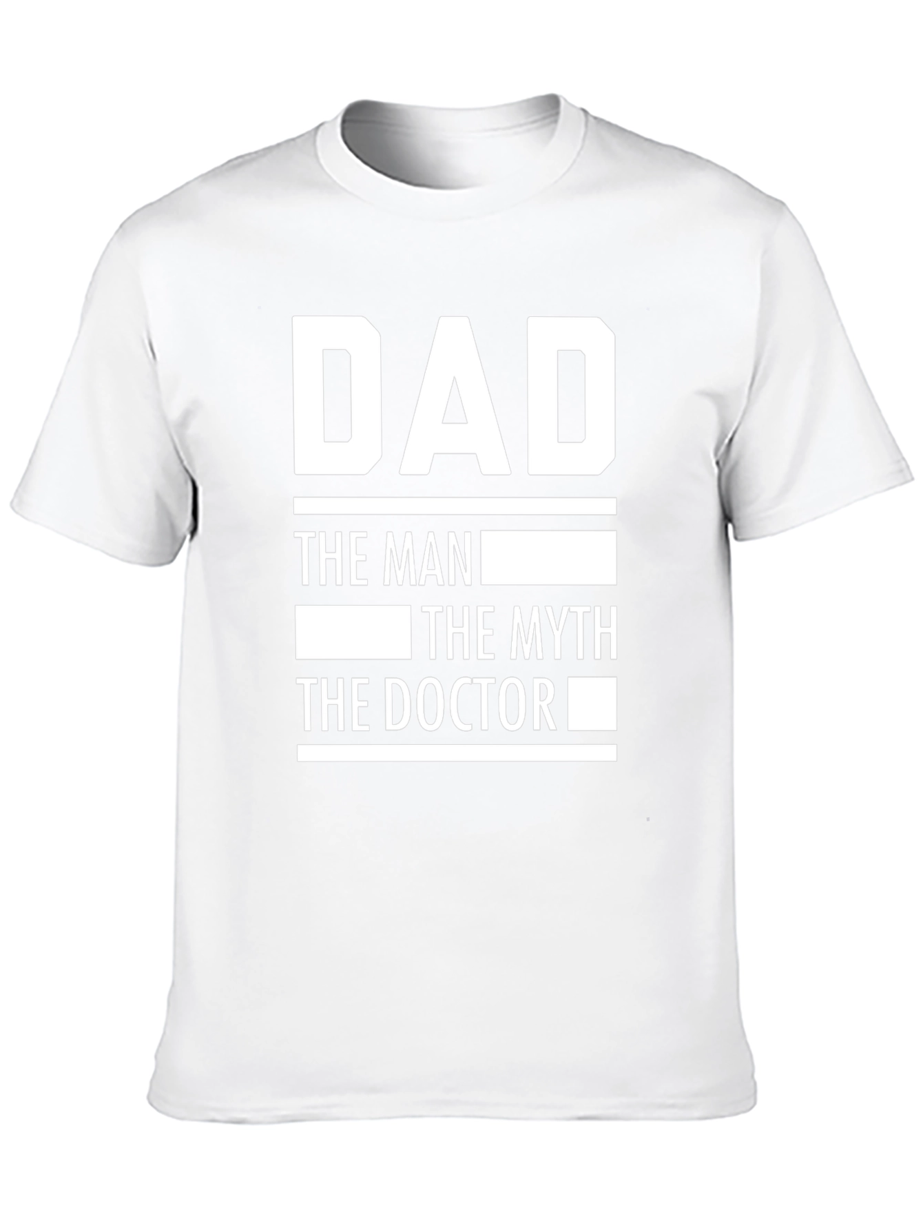 Dad The Man Myth Doctor Novelty T-Shirt