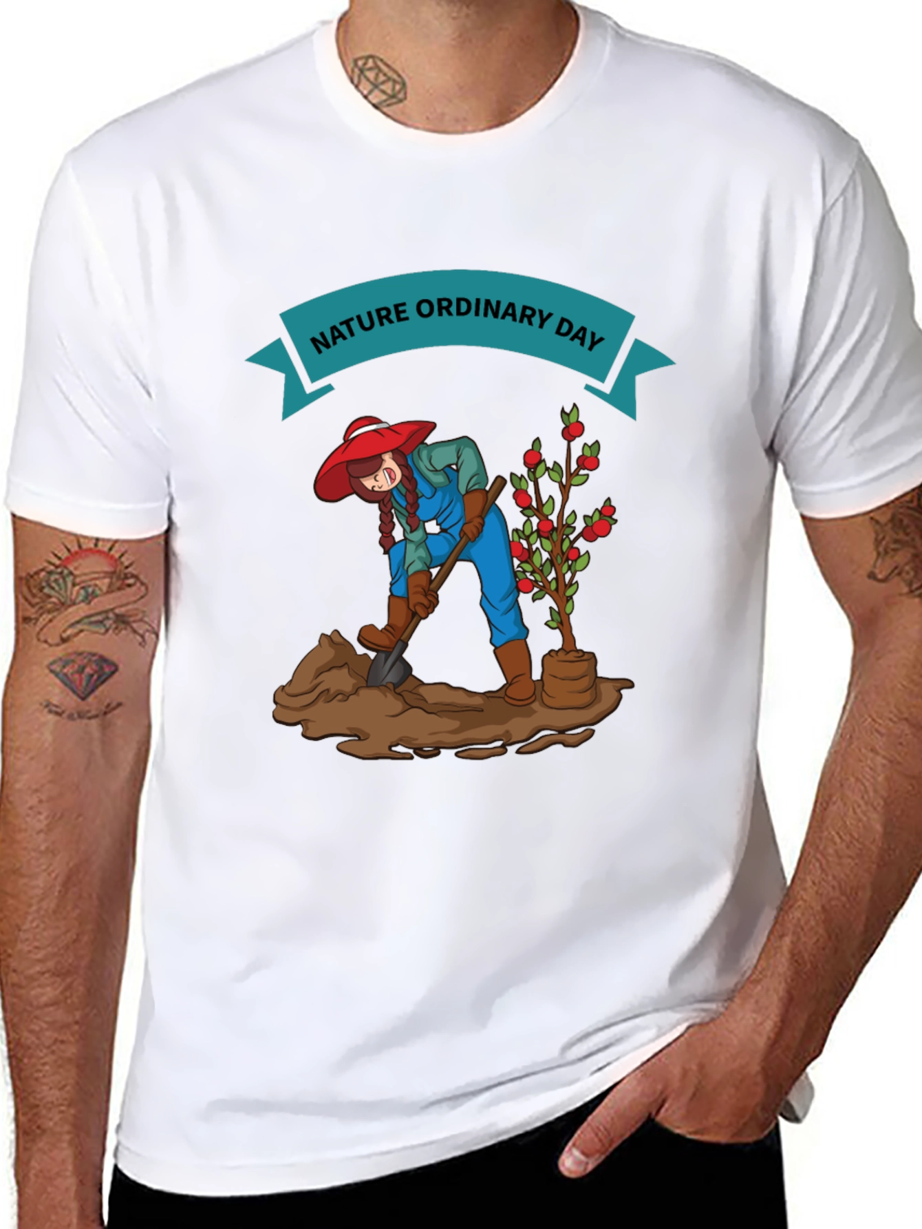 Nature Ordinary Day Graphic T-Shirt