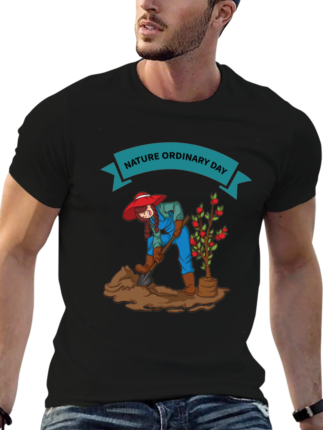 Nature Ordinary Day Graphic T-Shirt