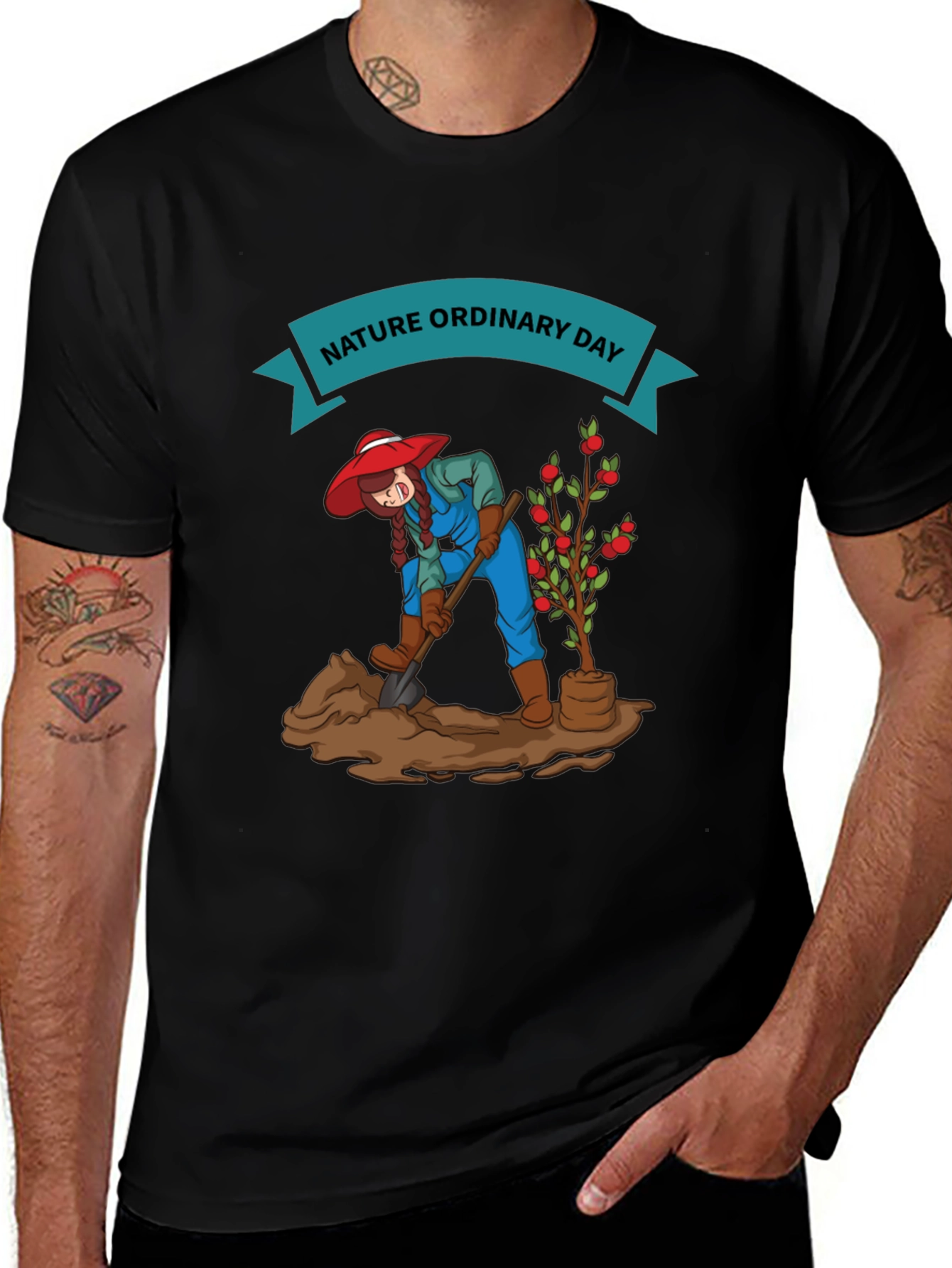 Nature Ordinary Day Graphic T-Shirt