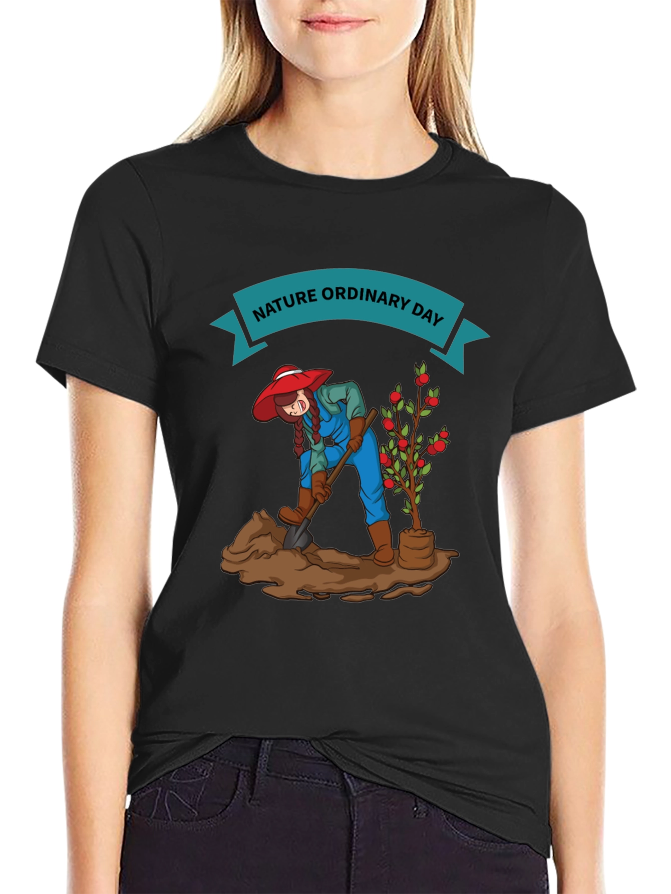 Nature Ordinary Day Graphic T-Shirt