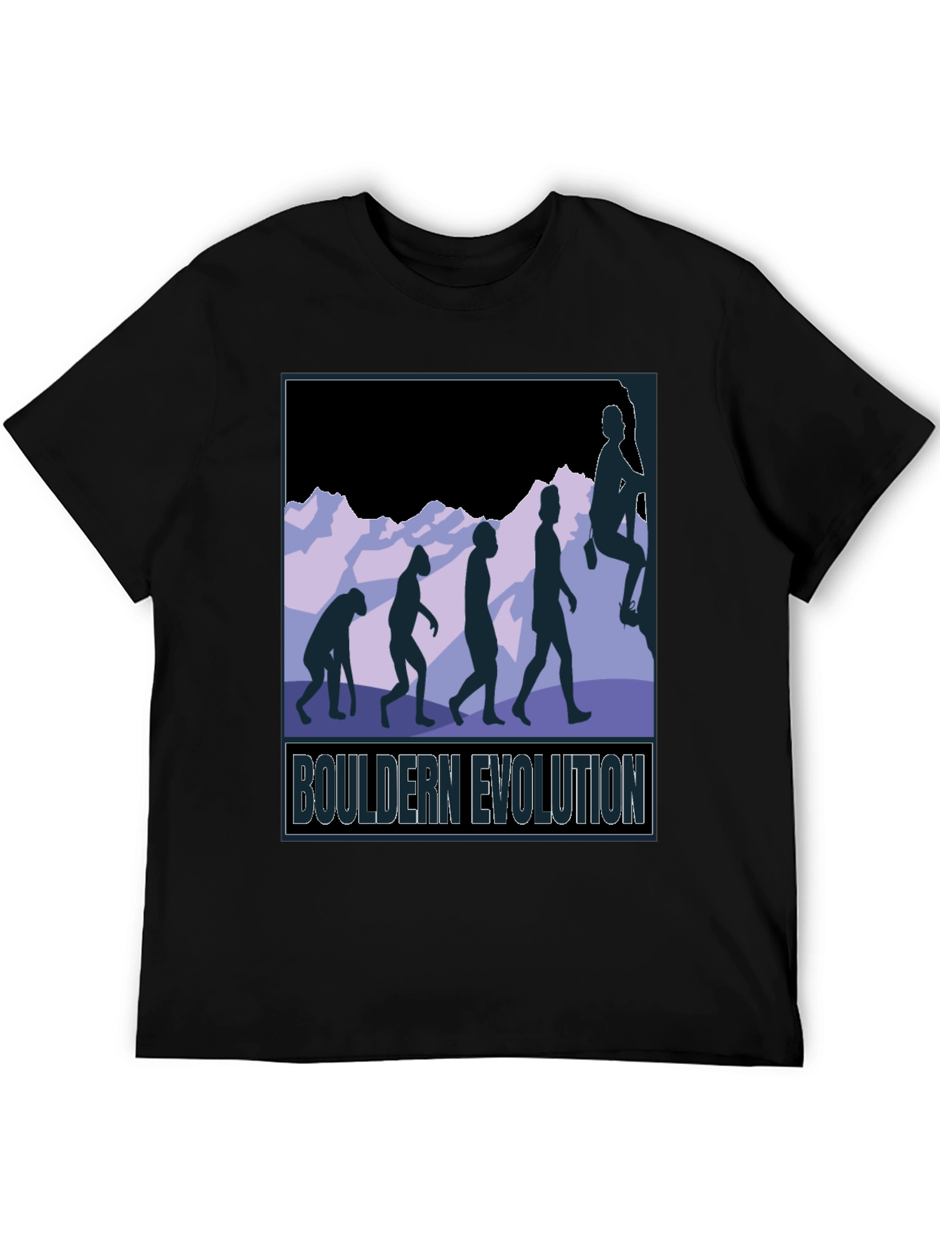 Bouldern Evolution Graphic Tee