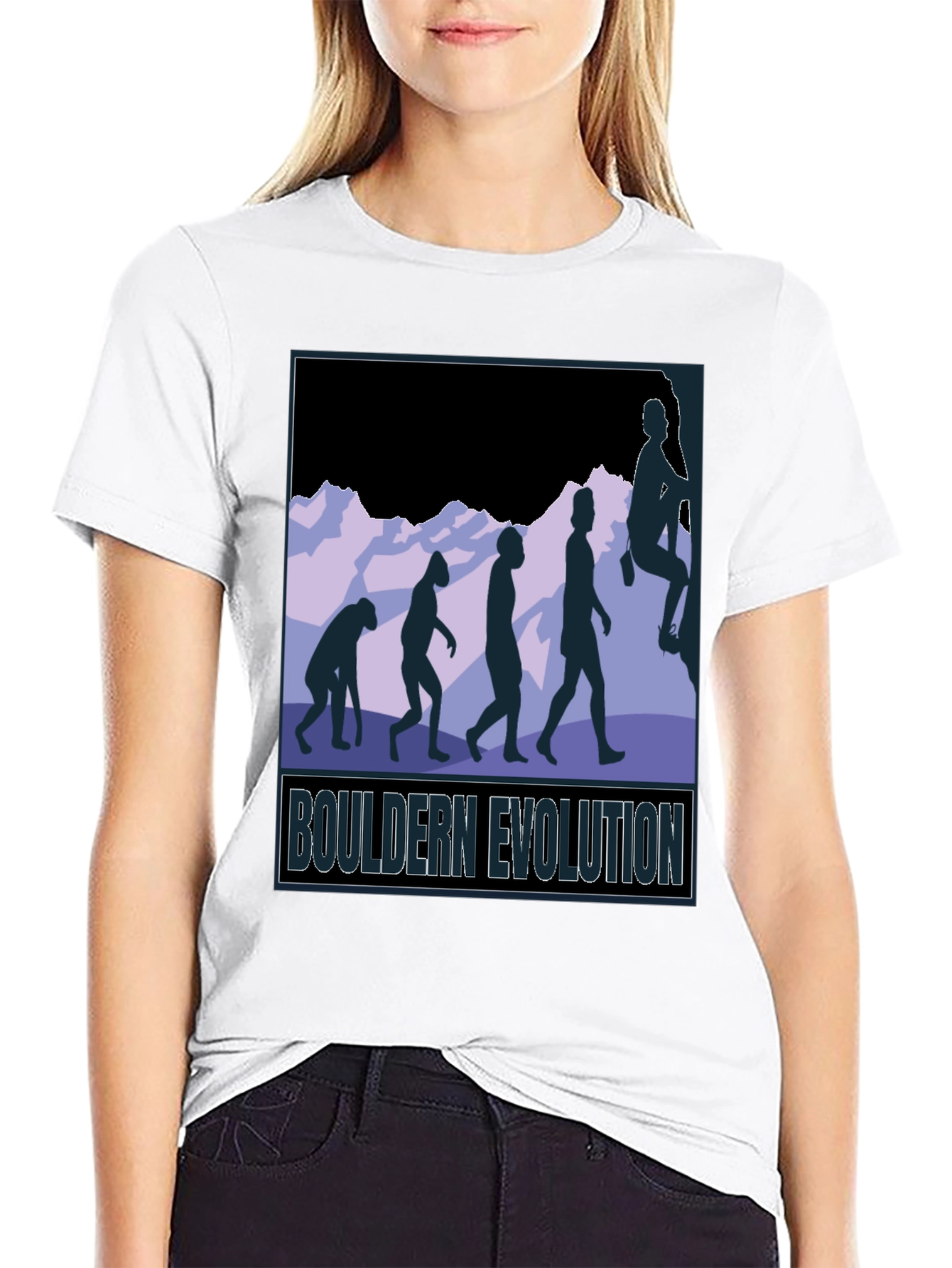 Bouldern Evolution Graphic Tee