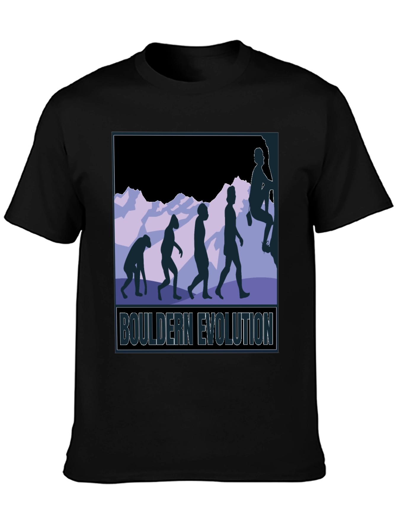 Bouldern Evolution Graphic Tee
