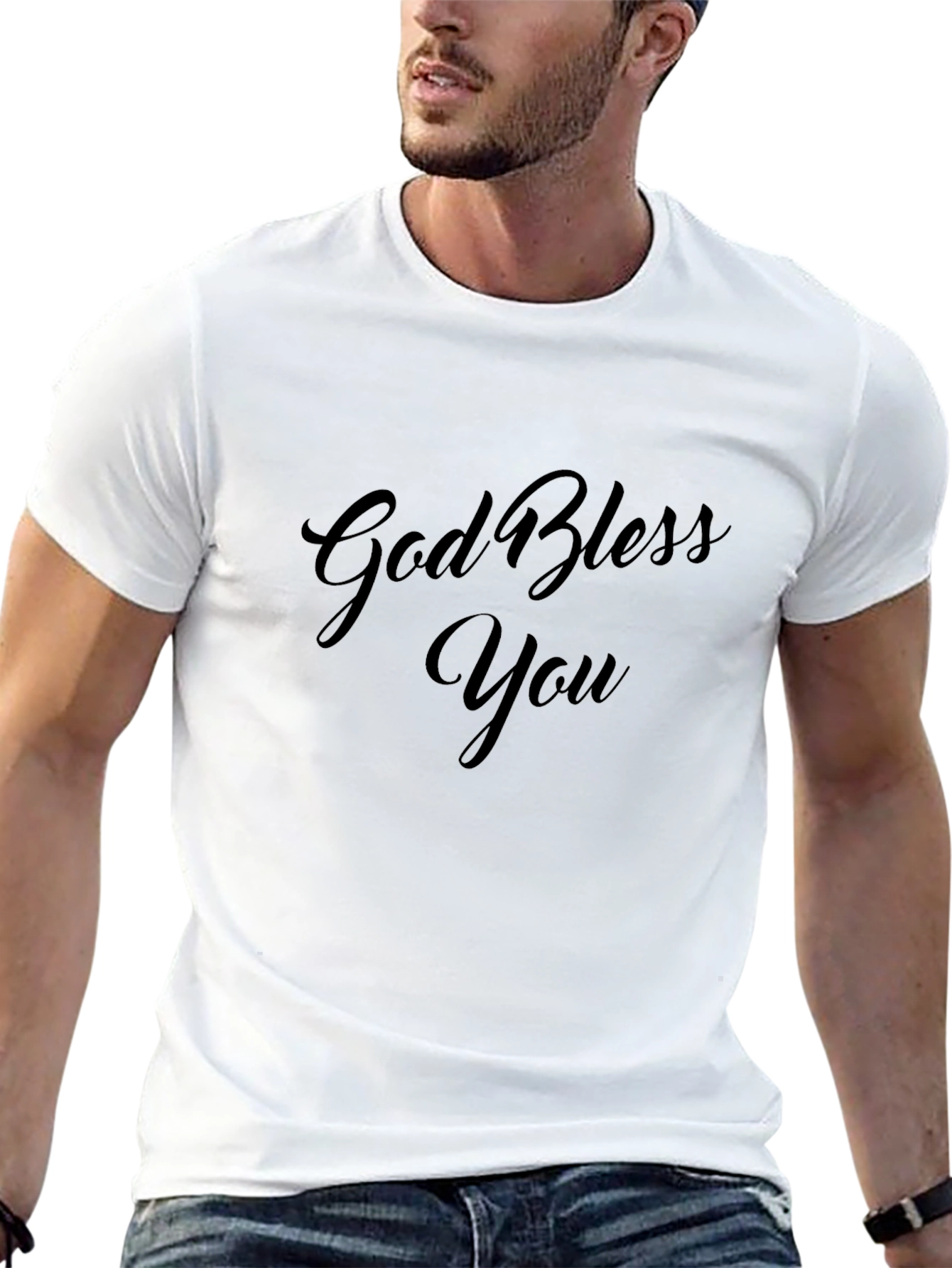God Bless You Black T-Shirt