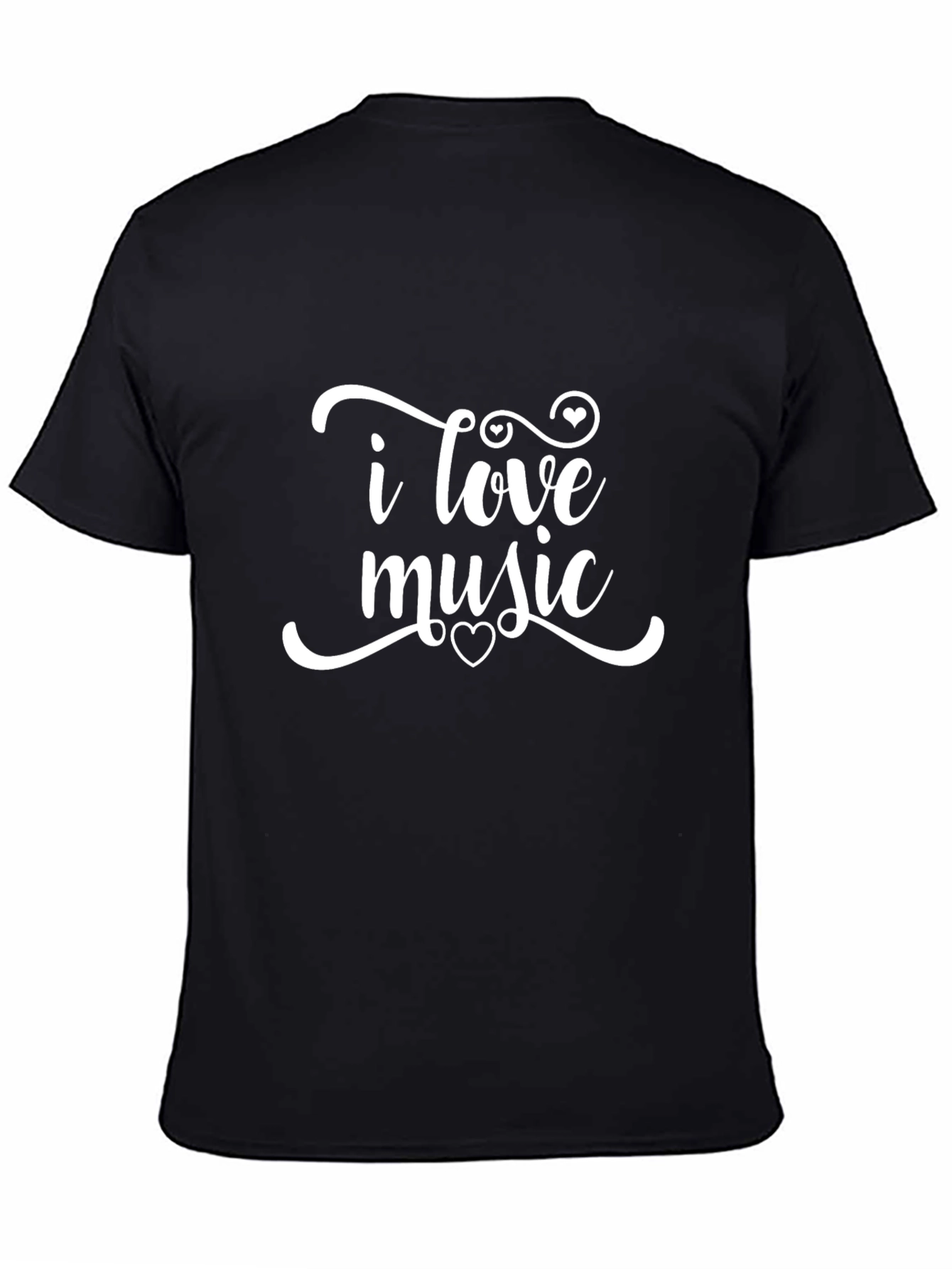 I Love Music Graphic Tee