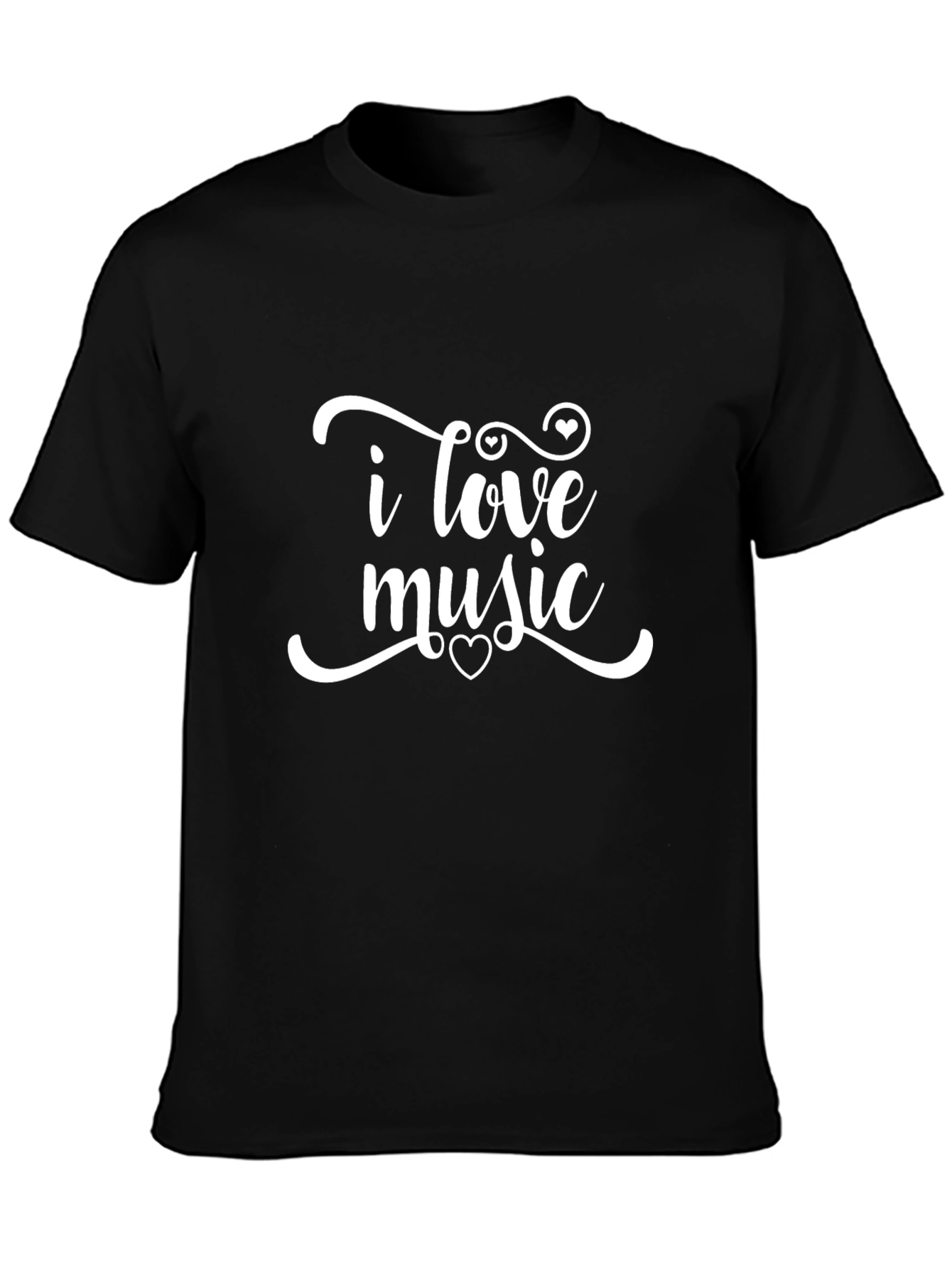 I Love Music Graphic Tee
