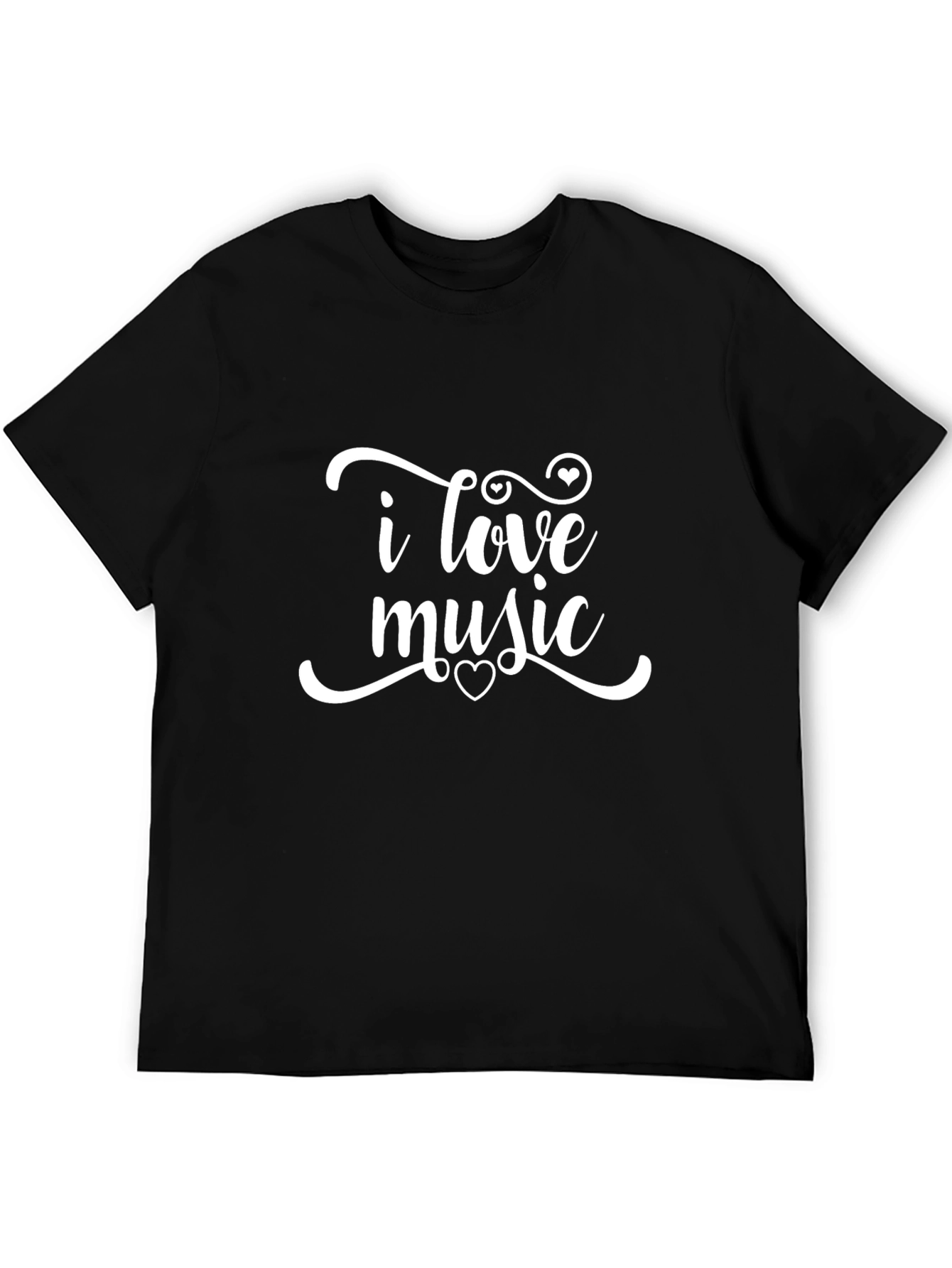 I Love Music Graphic Tee