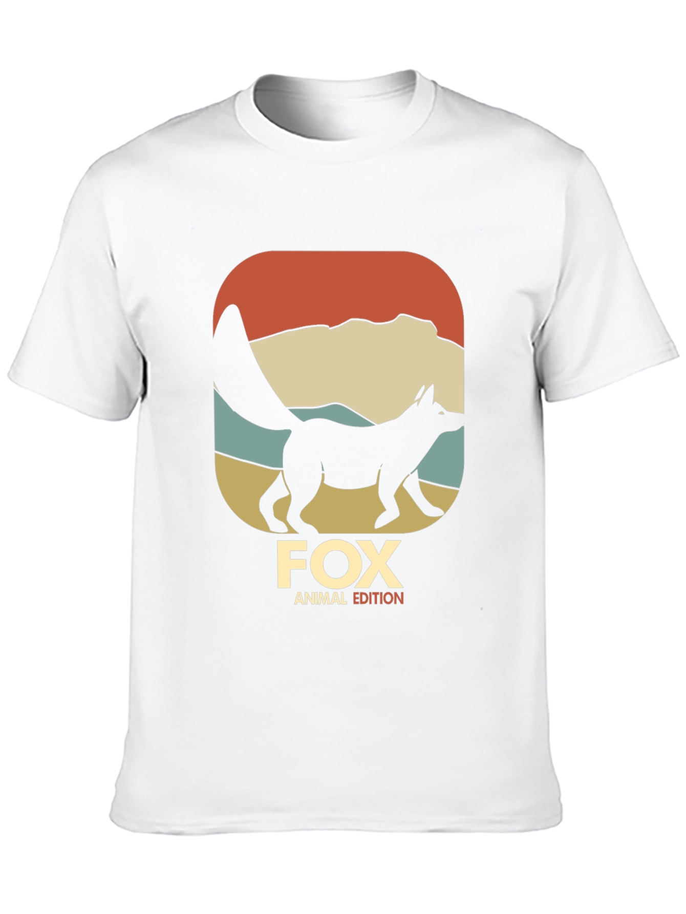 Fox Animal Edition Black T-Shirt