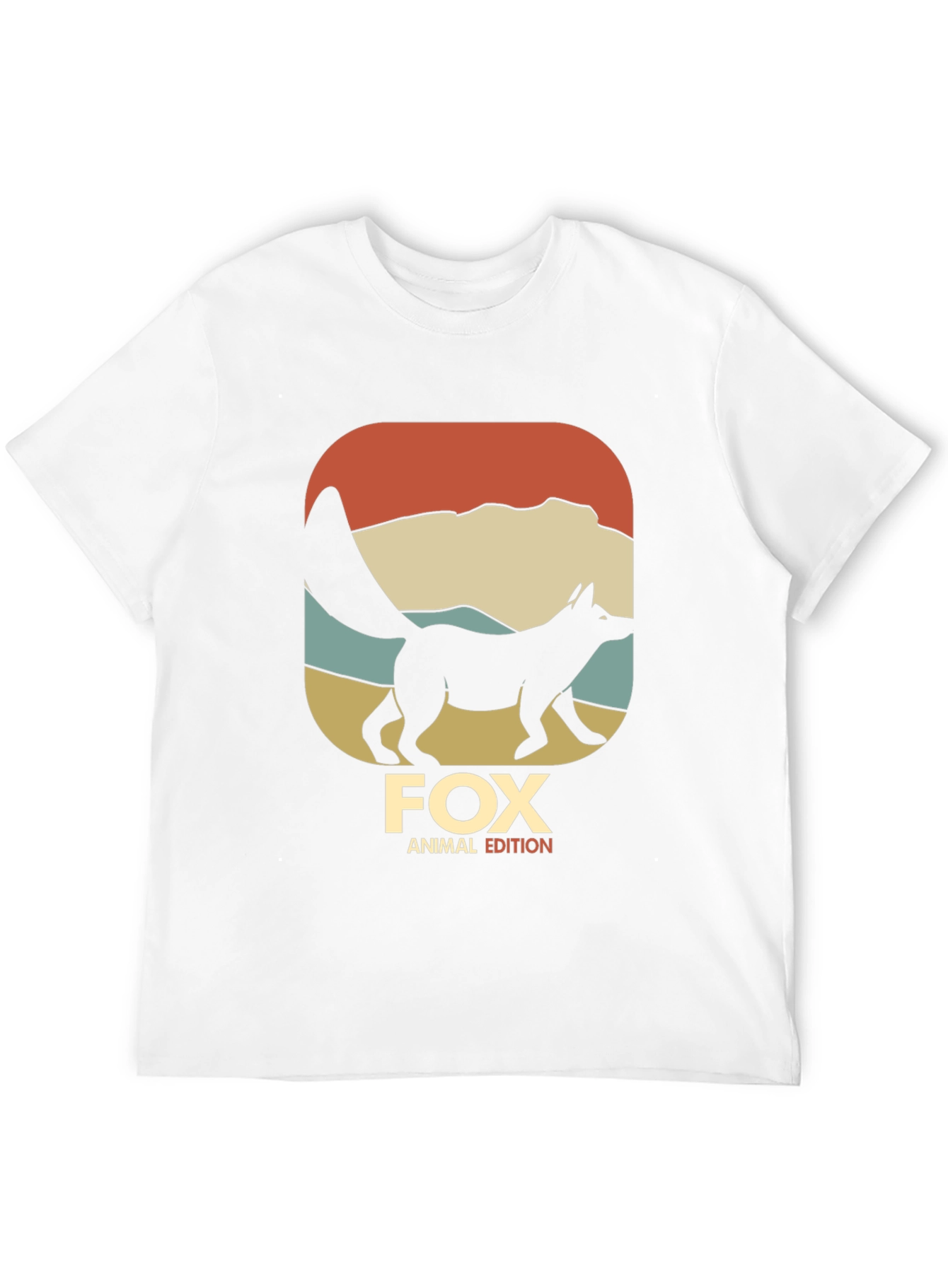 Fox Animal Edition Black T-Shirt
