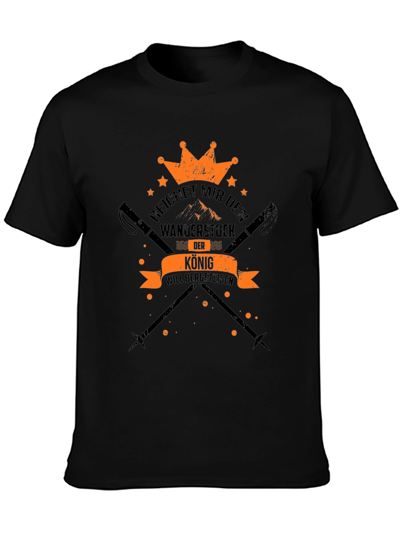 Hiking King T-Shirt - Reach for the Summit!
