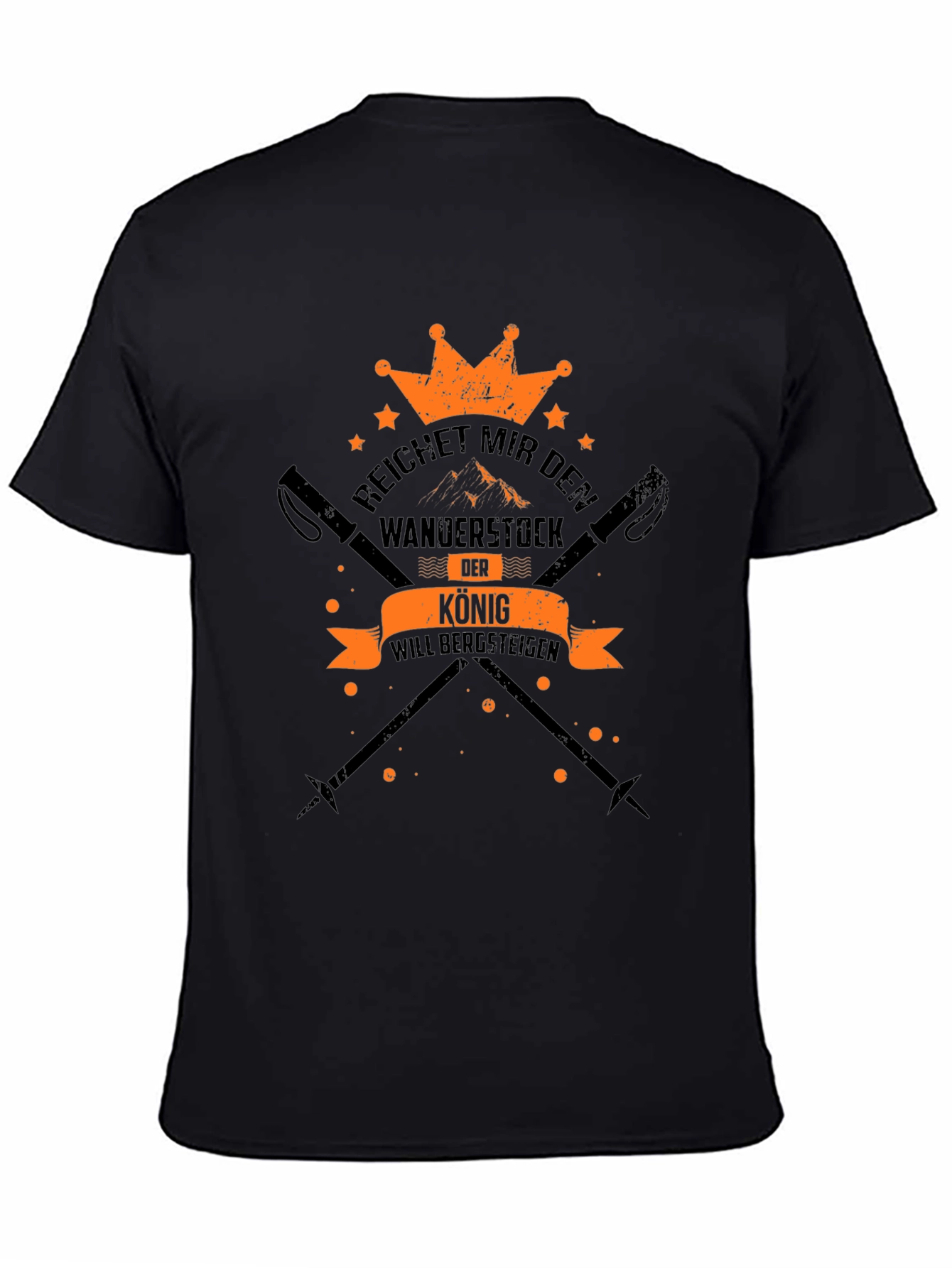 Hiking King T-Shirt - Reach for the Summit!