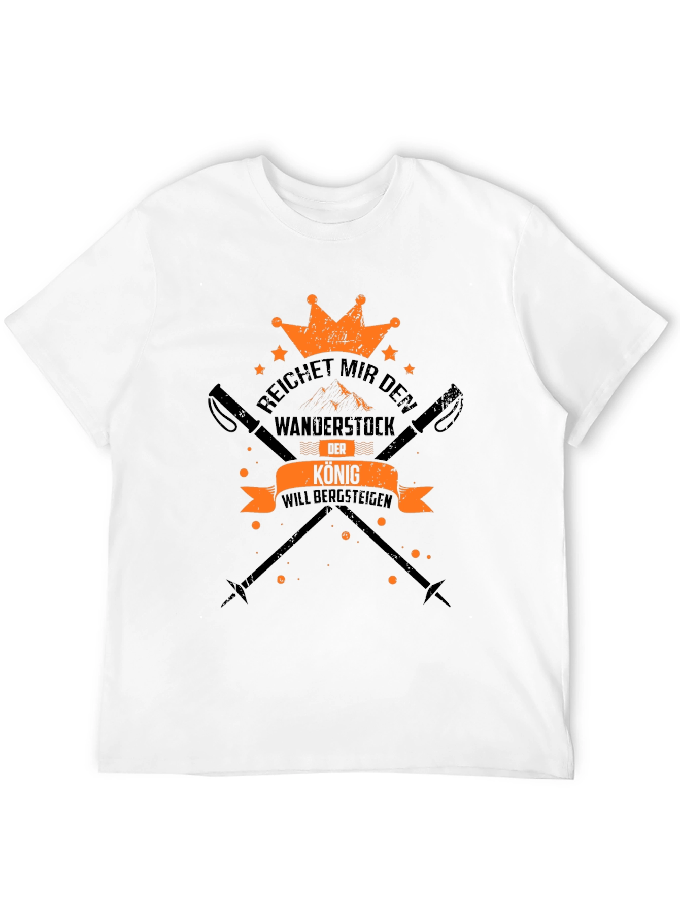 Hiking King T-Shirt - Reach for the Summit!