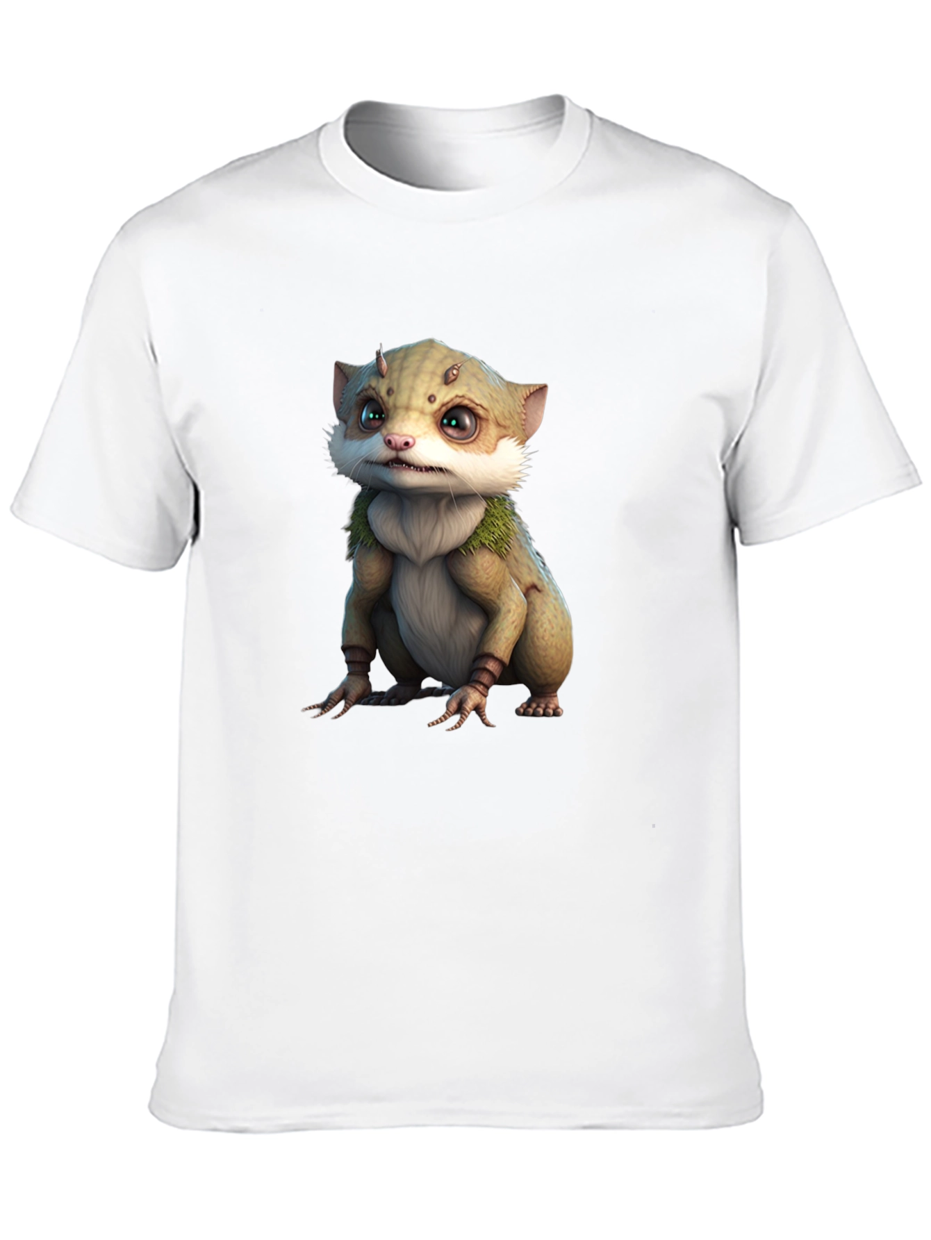 Cute Creature Graphic Tee - Unique Design
