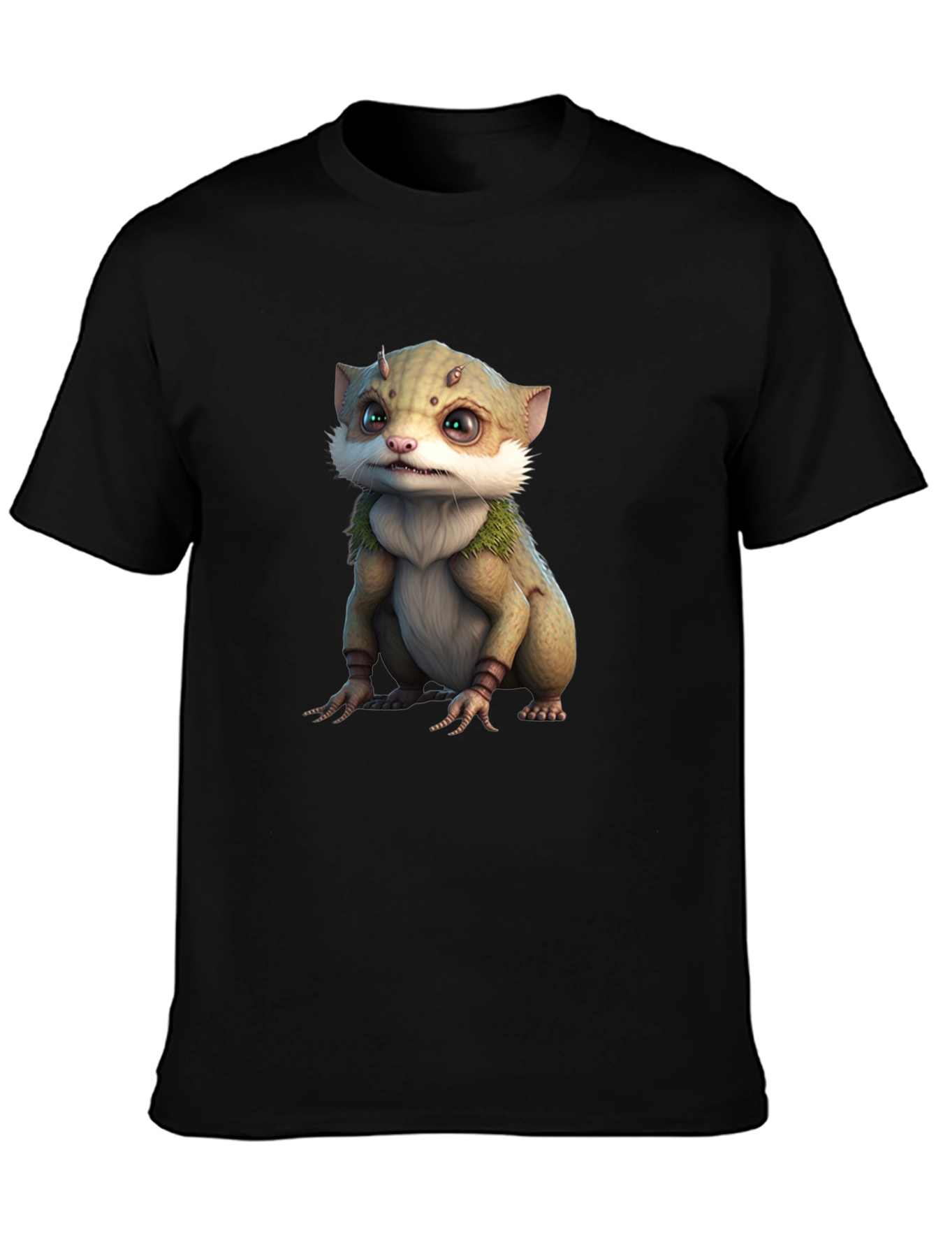 Cute Creature Graphic Tee - Unique Design