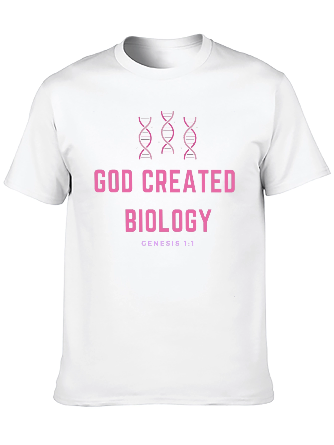 God Created Biology T-Shirt