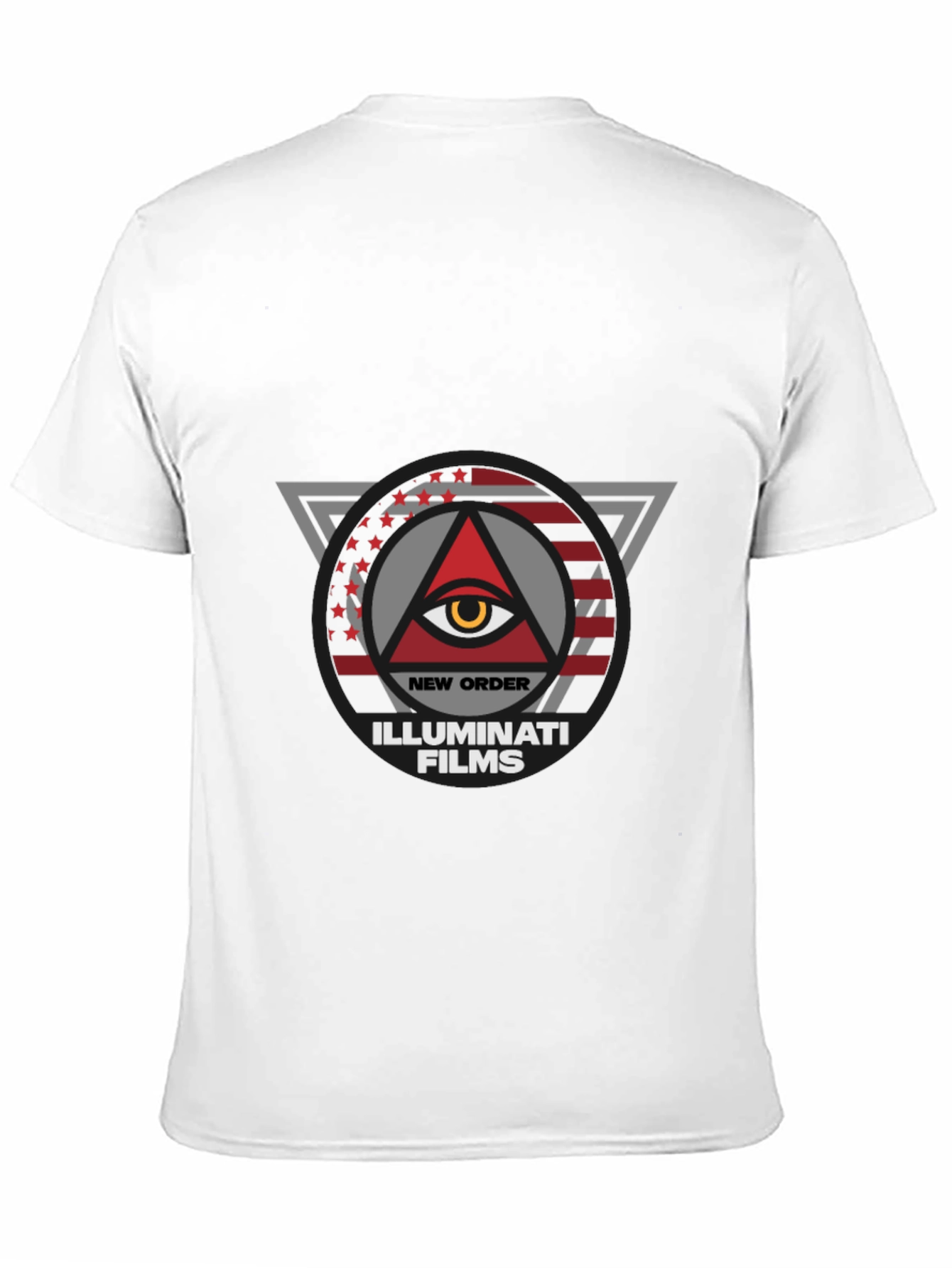 New Order Illuminati Films Graphic T-Shirt