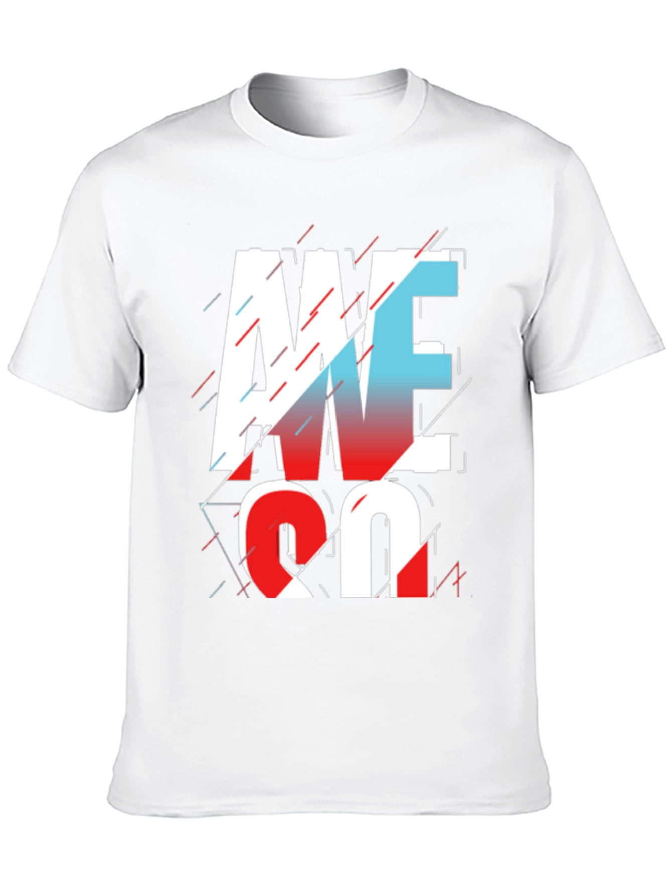 Awesome Graphic Print T-Shirt - Black