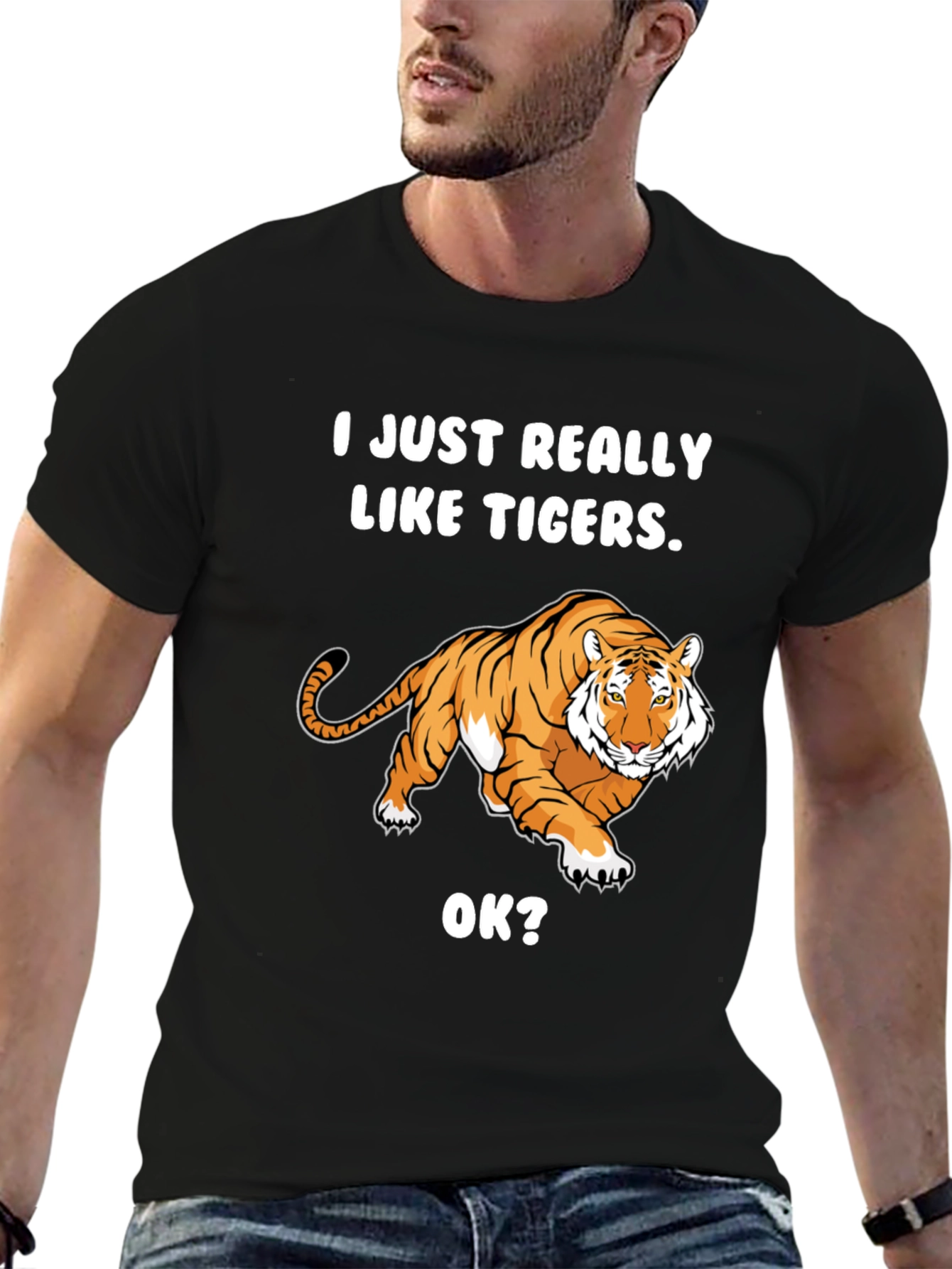 I Just Really Like Tigers T-Shirt