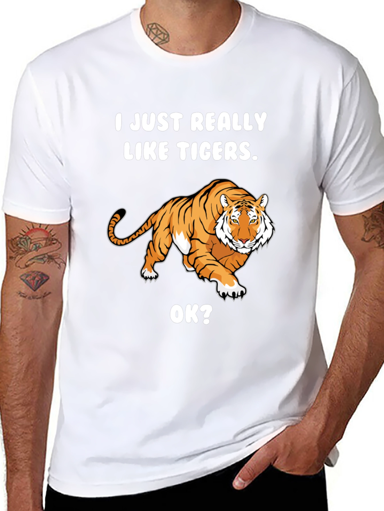 I Just Really Like Tigers T-Shirt