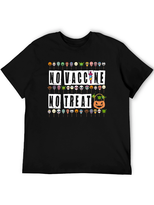 No Vaccine No Treat Halloween T-Shirt