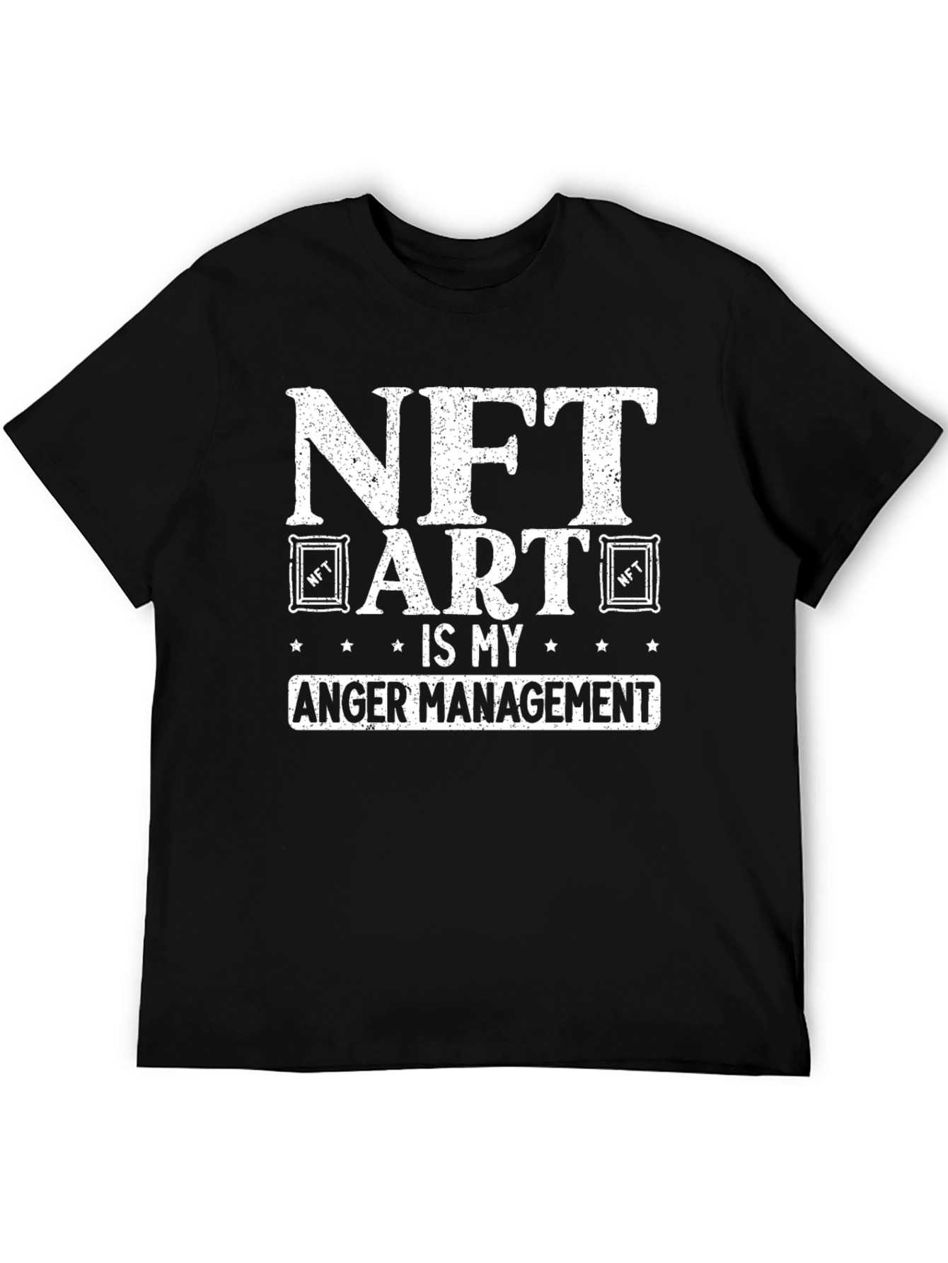 NFT Art Anger Management Tee