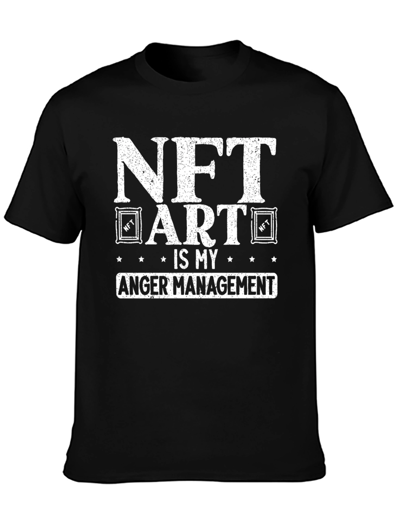 NFT Art Anger Management Tee