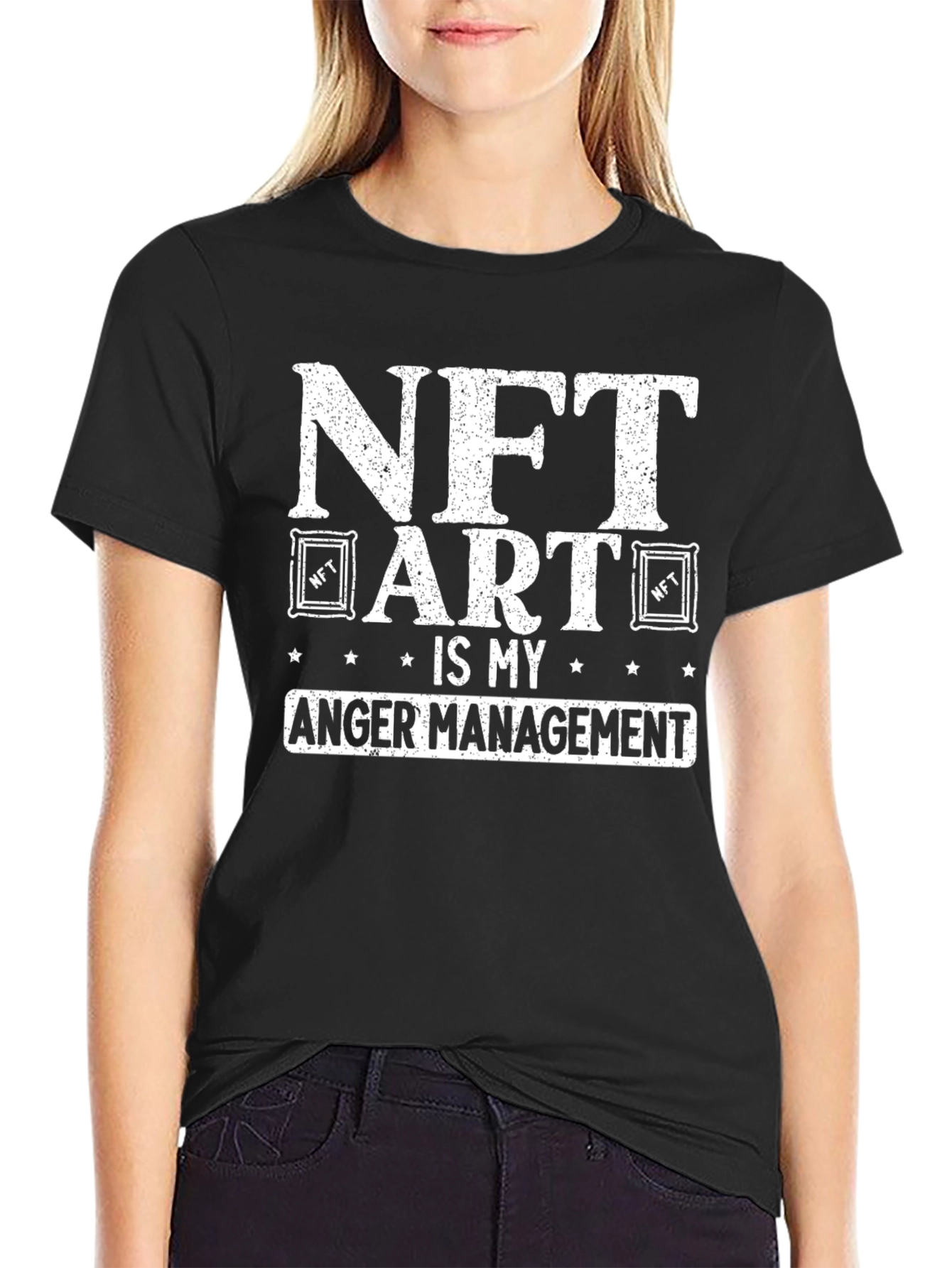 NFT Art Anger Management Tee