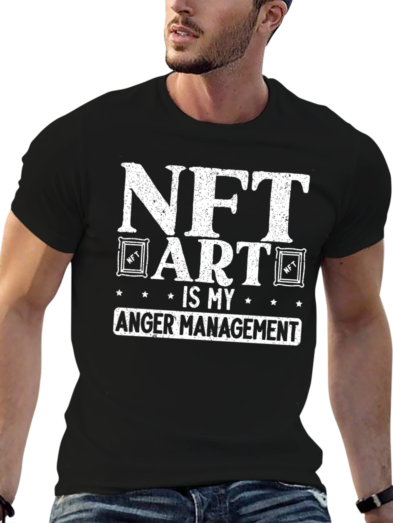 NFT Art Anger Management Tee