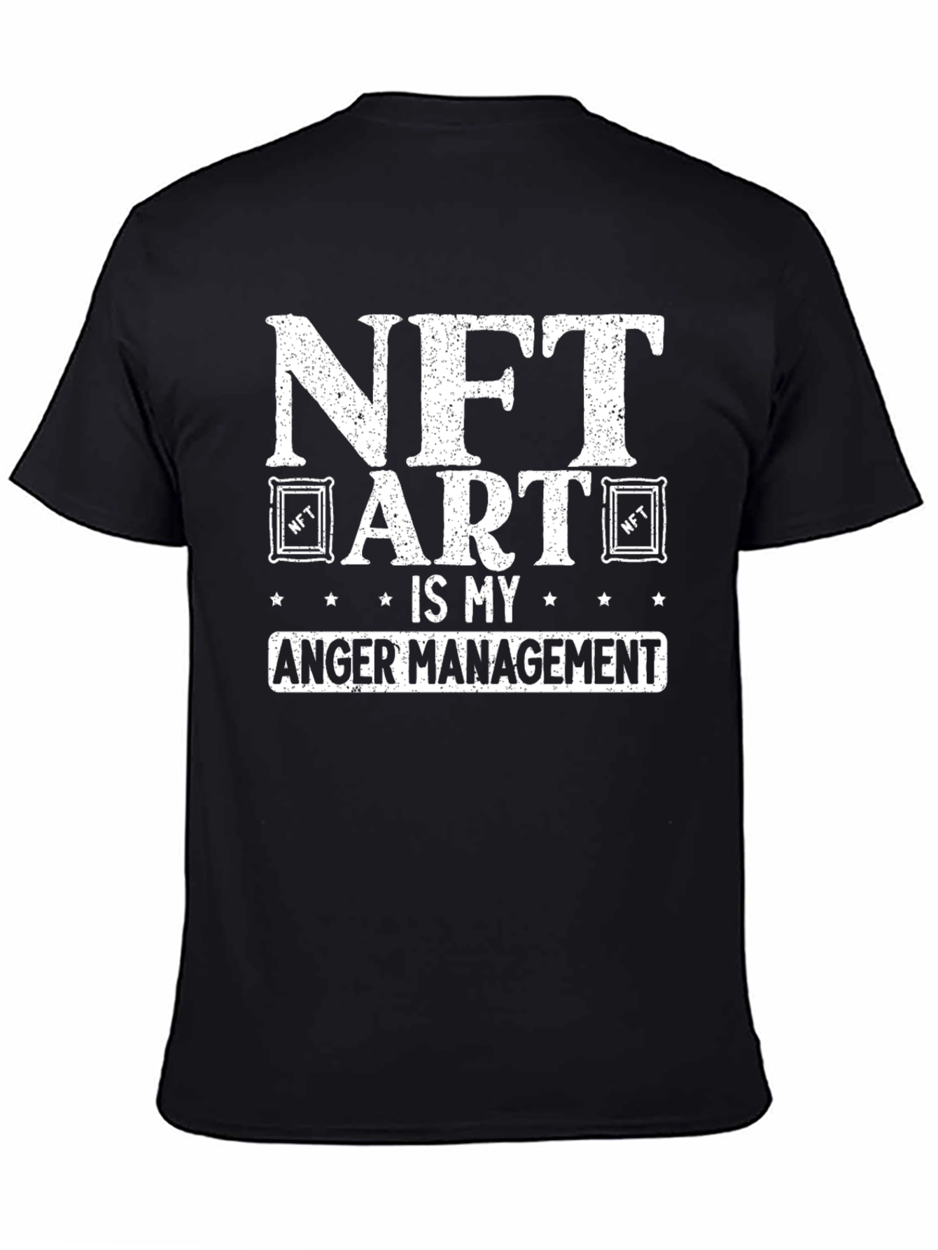 NFT Art Anger Management Tee