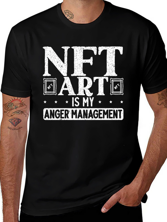 NFT Art Anger Management Tee
