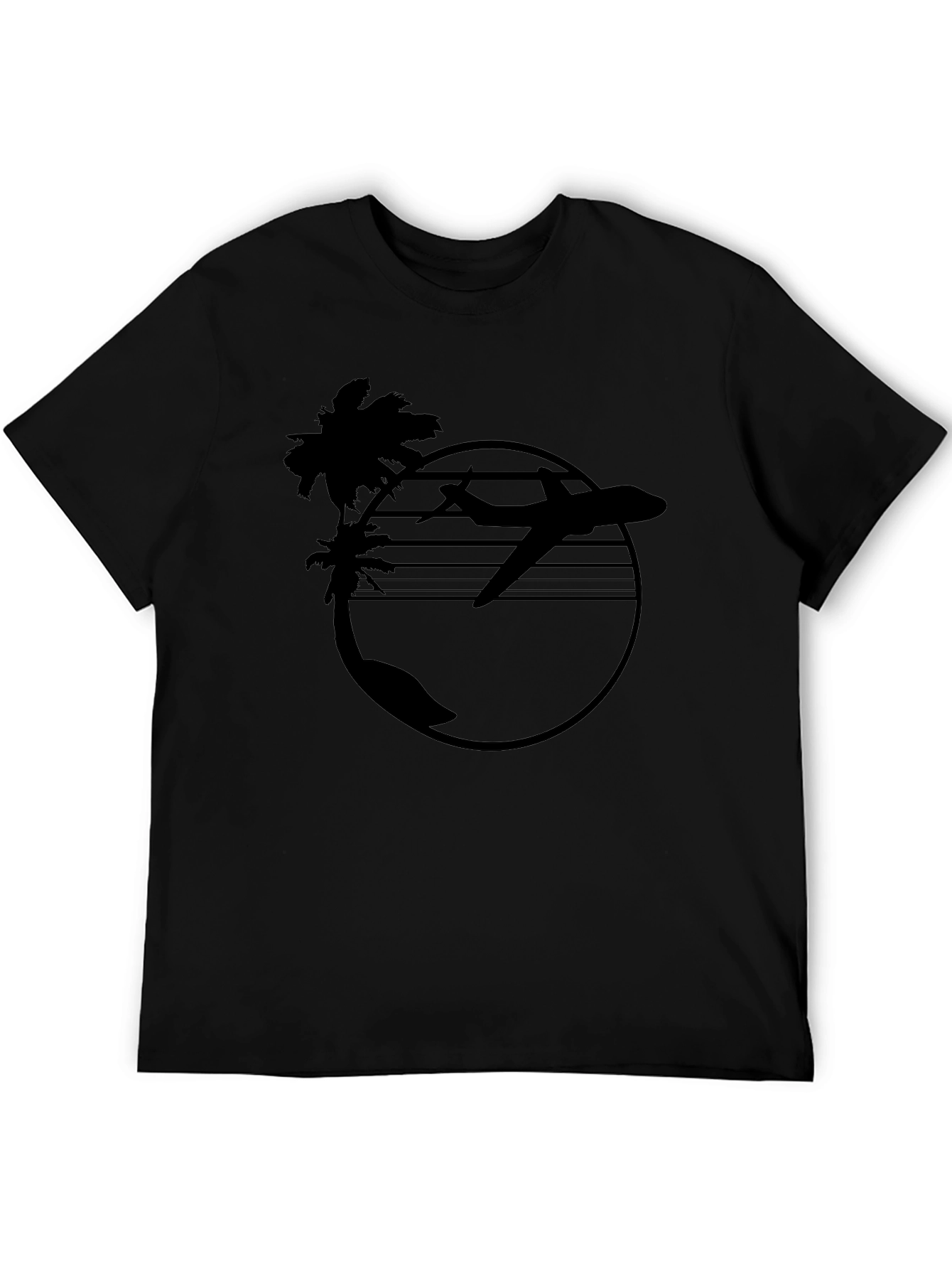 Tropical Airplane T-Shirt - Island Getaway Tee