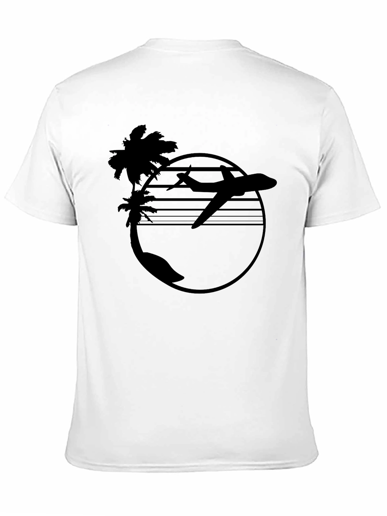 Tropical Airplane T-Shirt - Island Getaway Tee