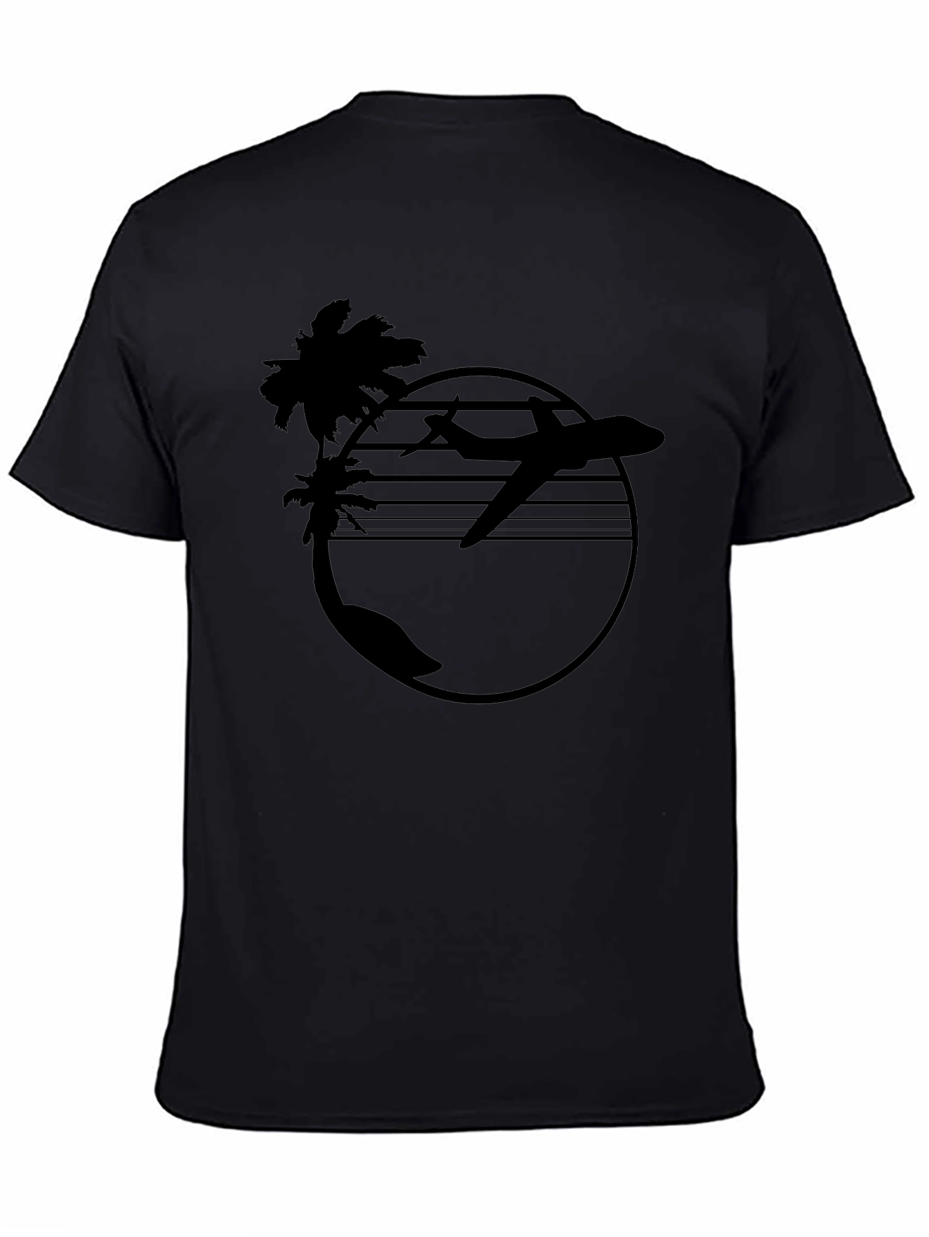 Tropical Airplane T-Shirt - Island Getaway Tee