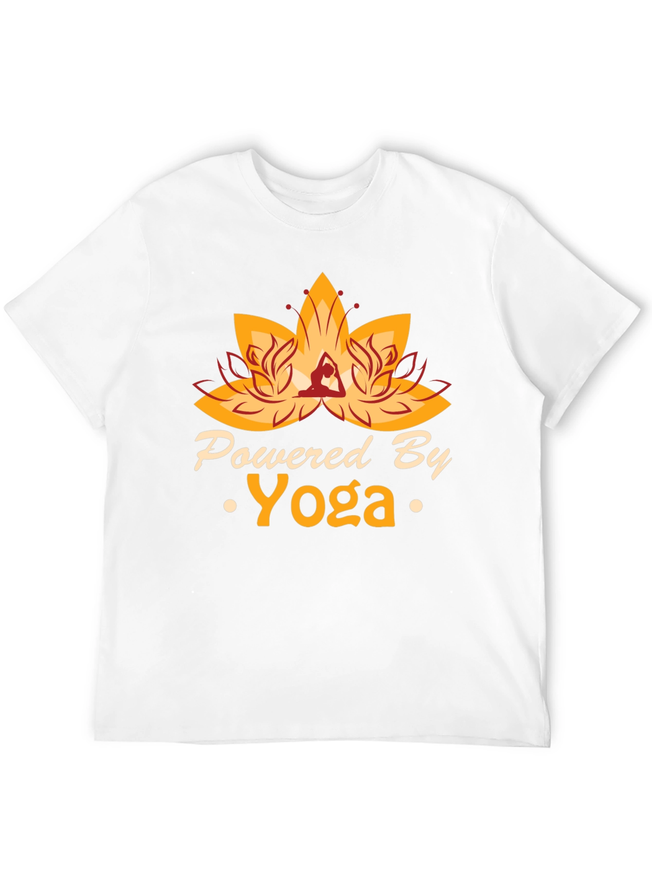 Powered By Yoga T-Shirt - Black