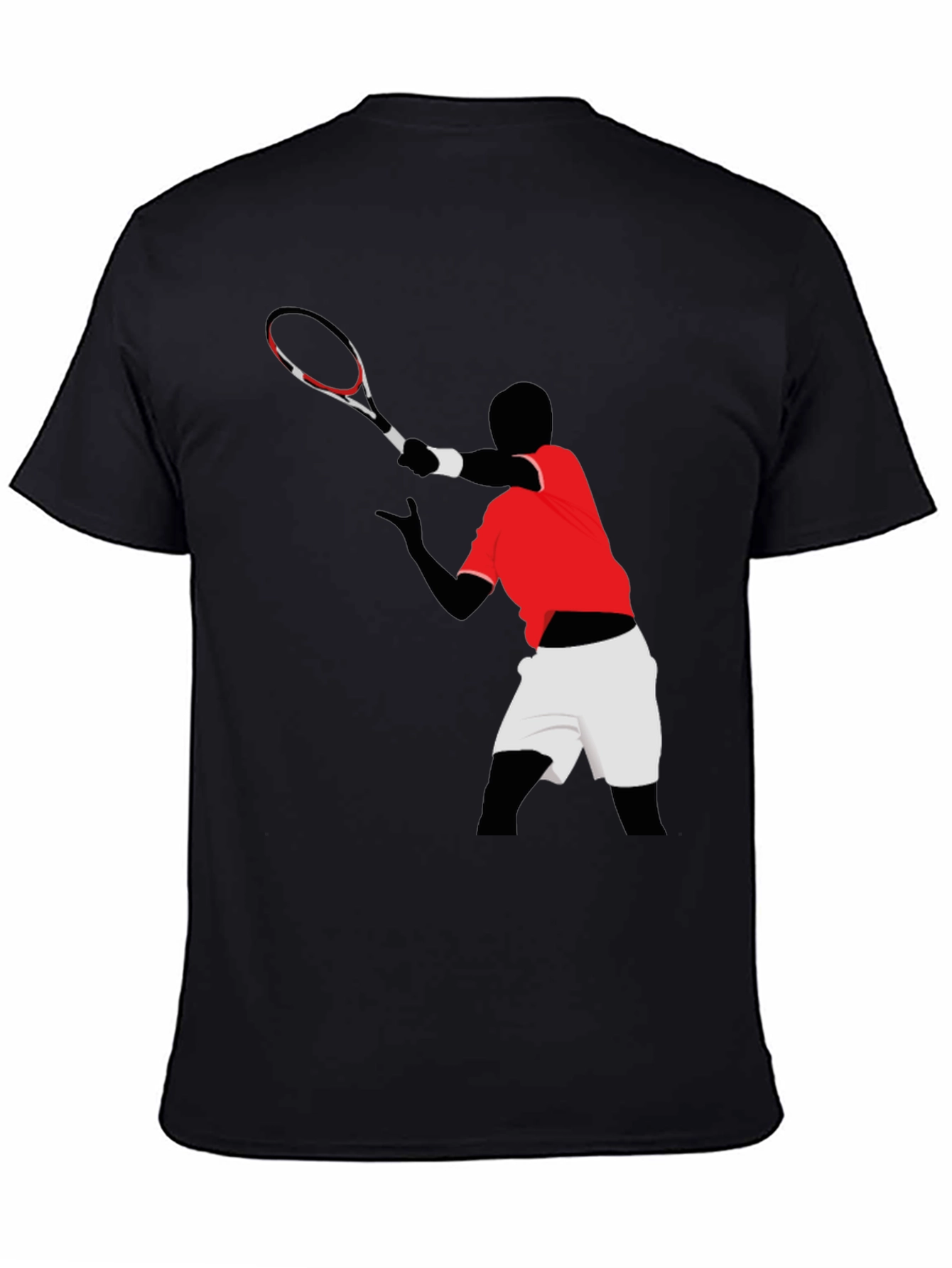 Tennis Player Graphic T-Shirt